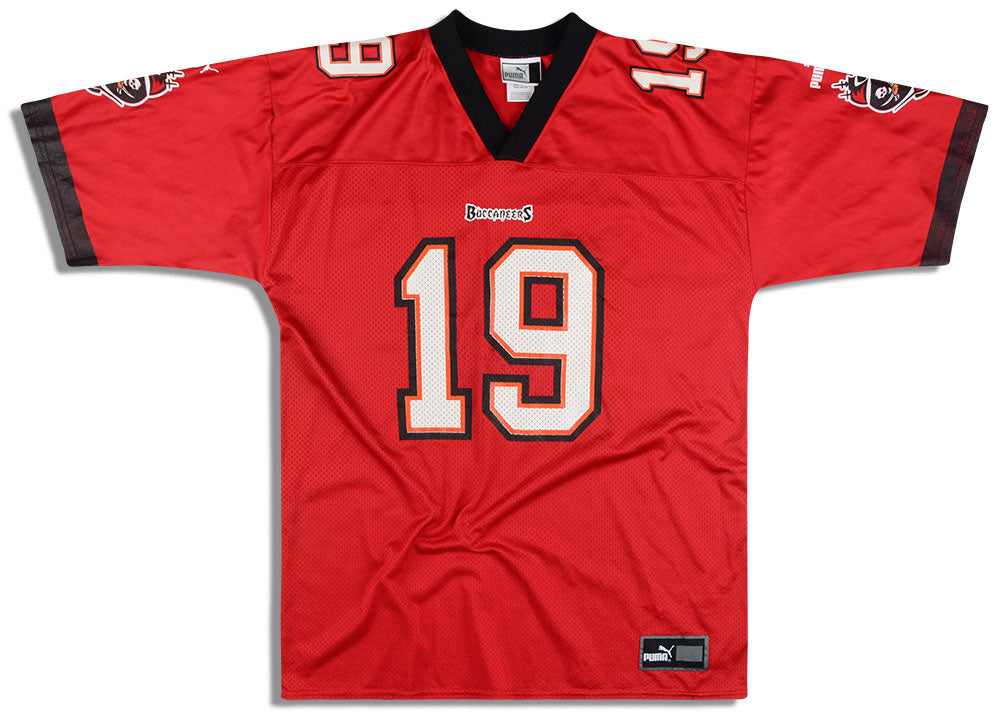 2000 Tampa Bay Buccaneers K. Johnson #19 Puma Jersey (Home) L