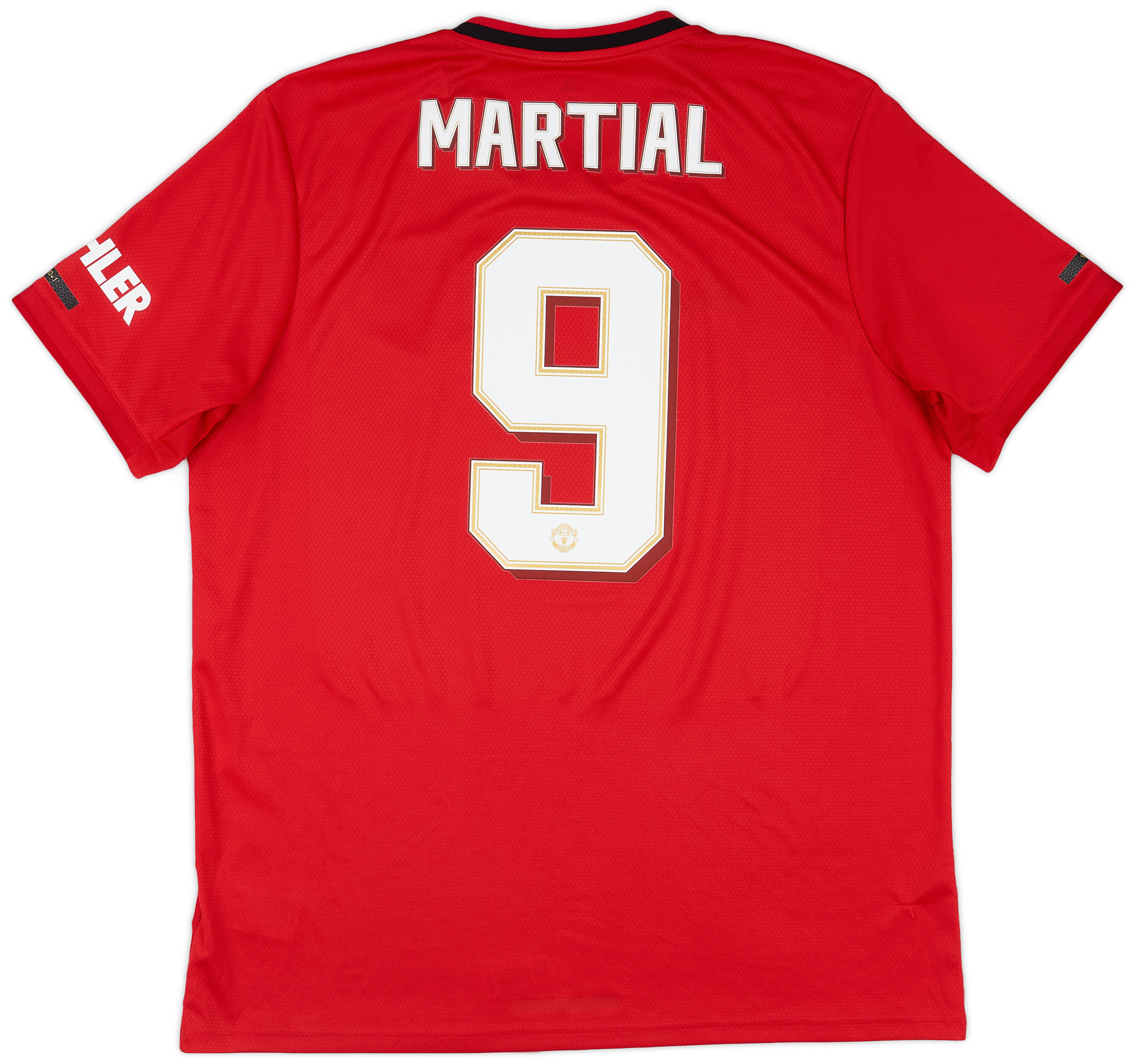 2019-20 Manchester United Home Shirt Martial #9 - 8/10 - (XL)