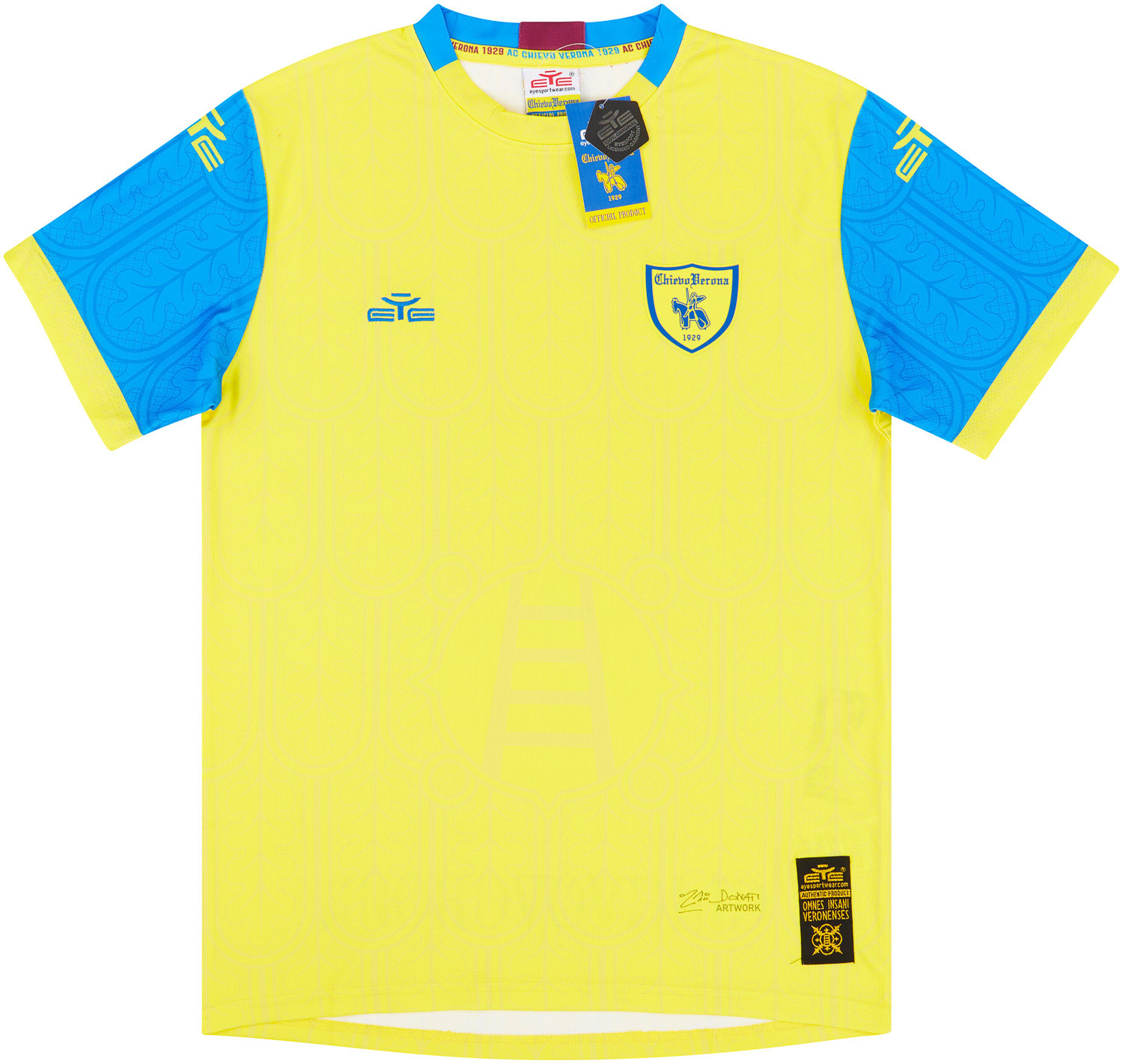 2021-22 Chievo Verona Home Shirt - NEW