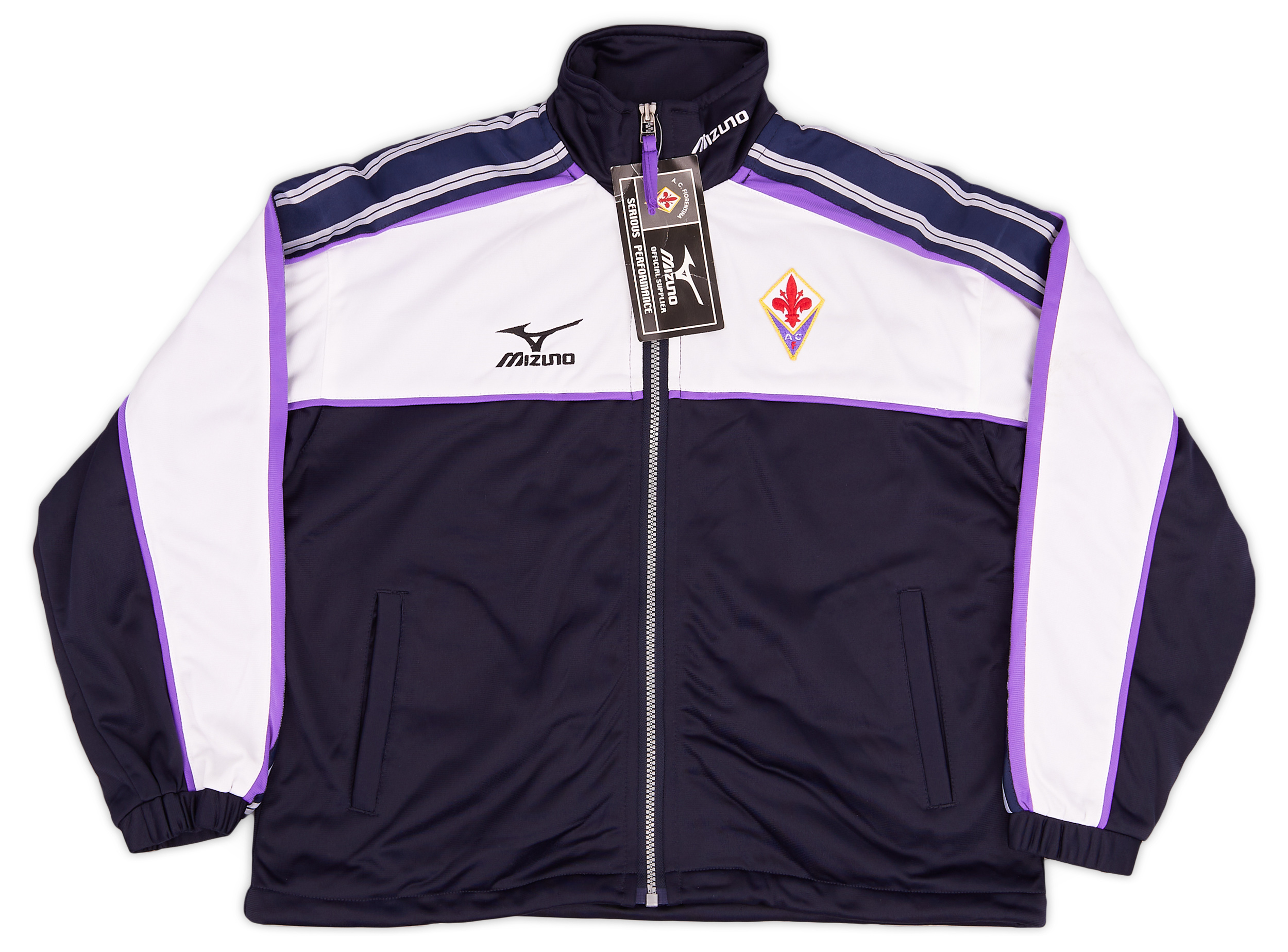 2001-02 Fiorentina Mizuno Track Jacket - NEW - (XL.Kids)