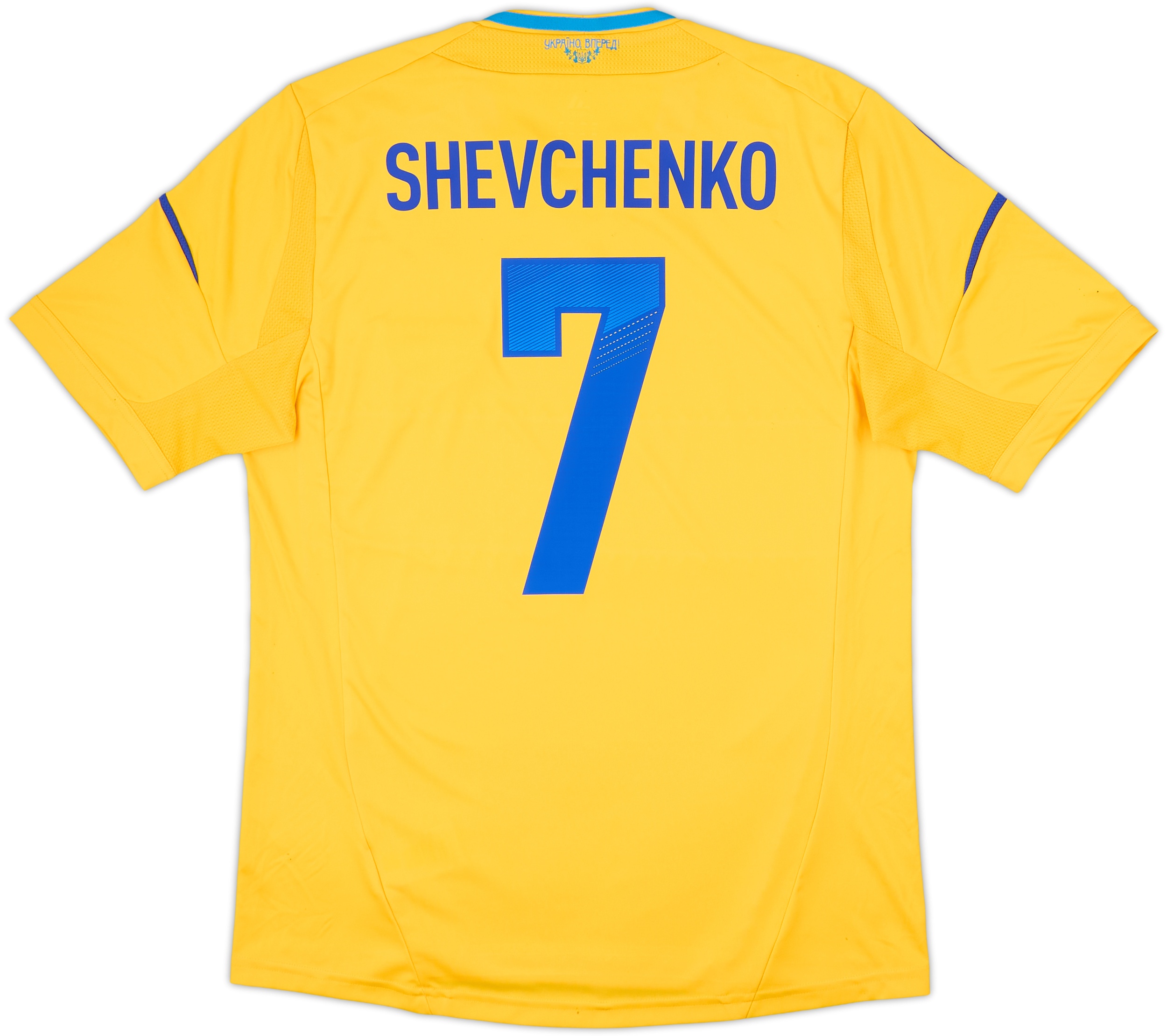 2011-13 Ukraine Home Shirt Shevchenko #7 (M)