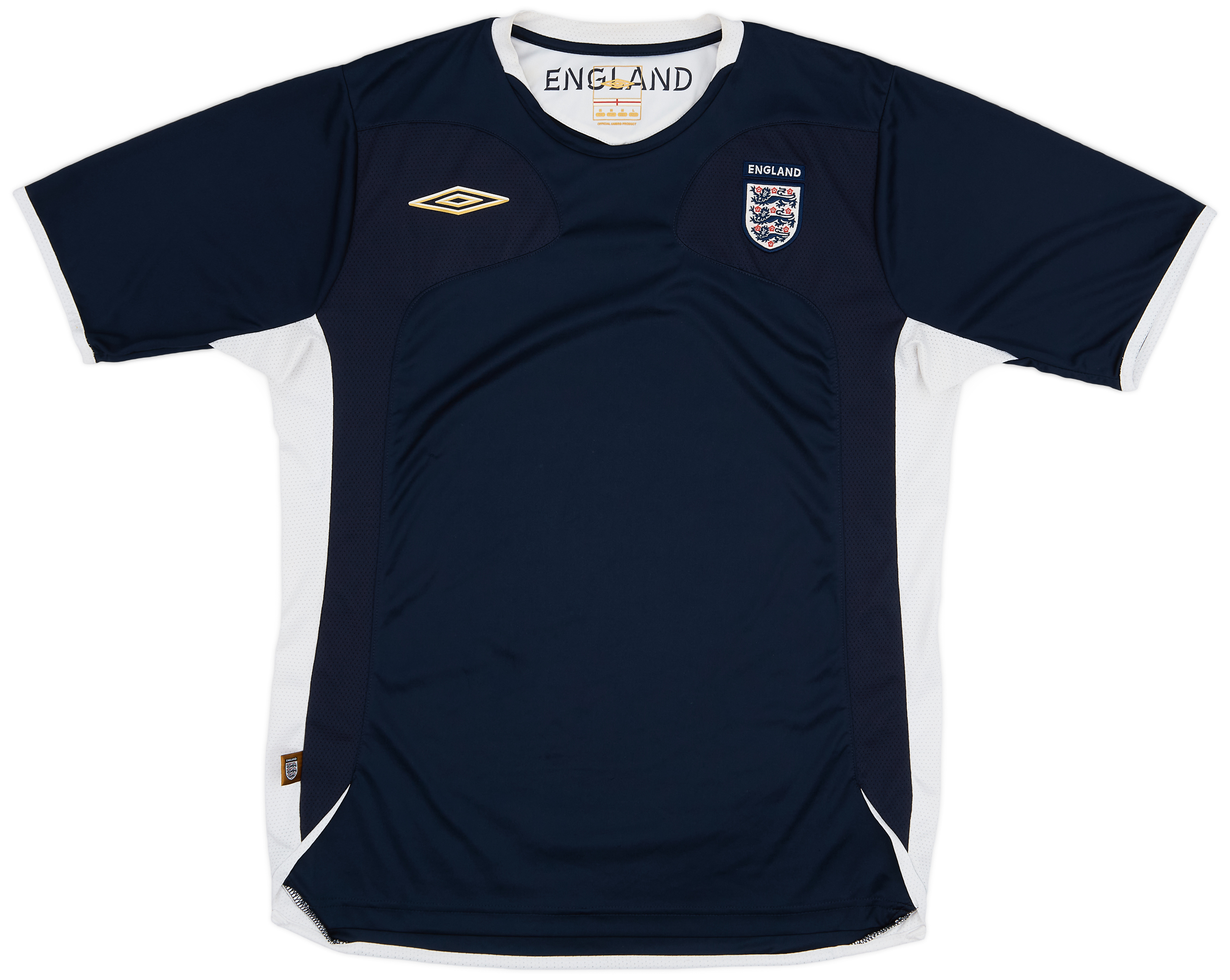 2006-07 England Umbro Training Shirt - 9/10 - (M)