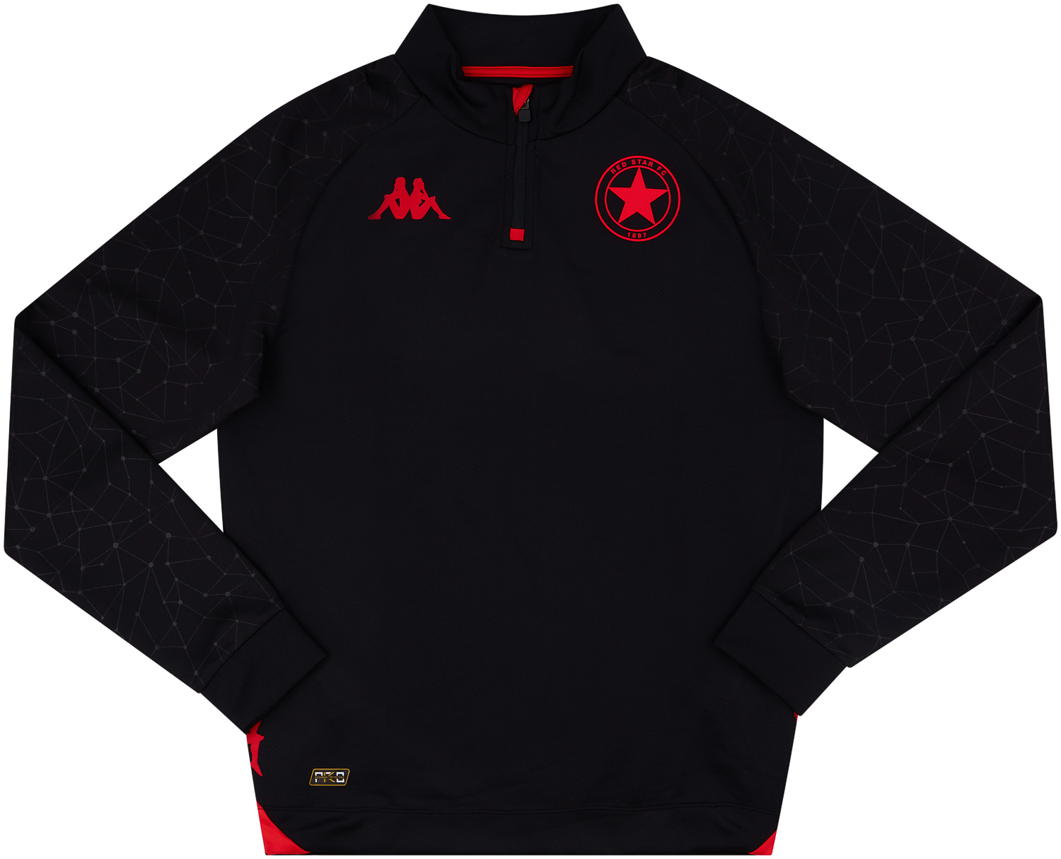 Maillot De Football Kappa Kombat Home Red Star – Pour Les Supporters Et Joueurs