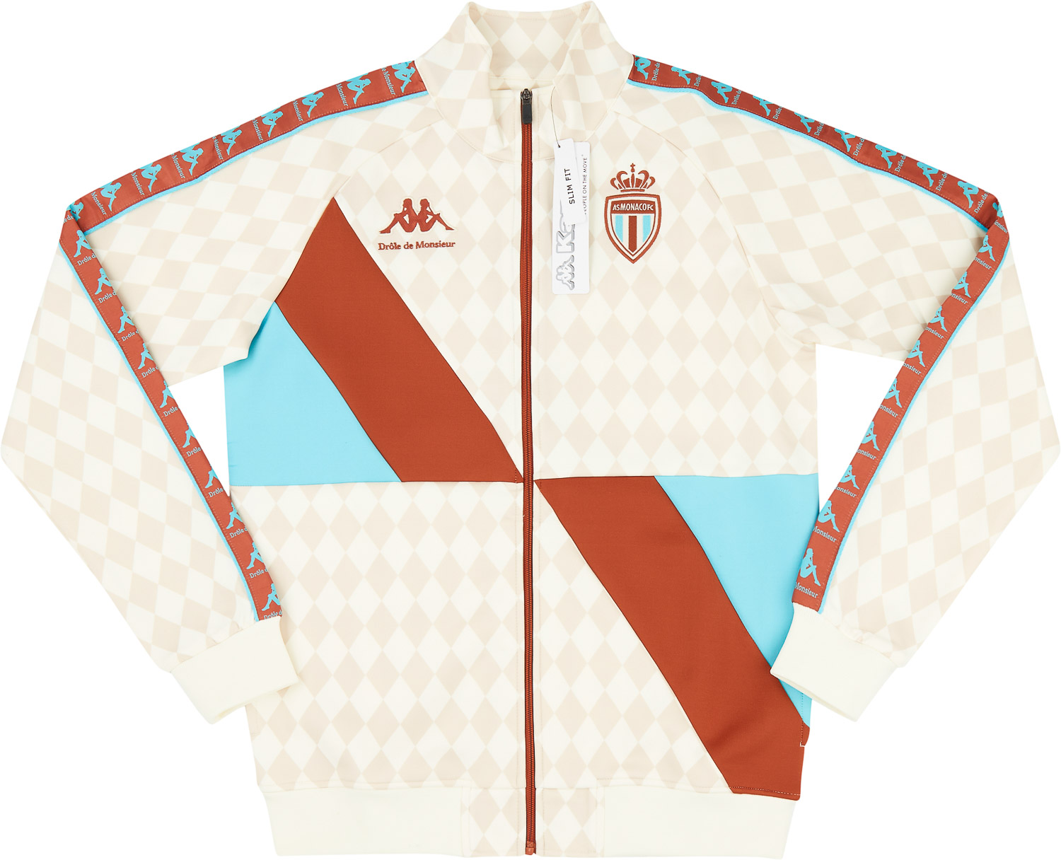 2022-23 Monaco 'Kappa x Drôle de Monsieur' Track Jacket - NEW