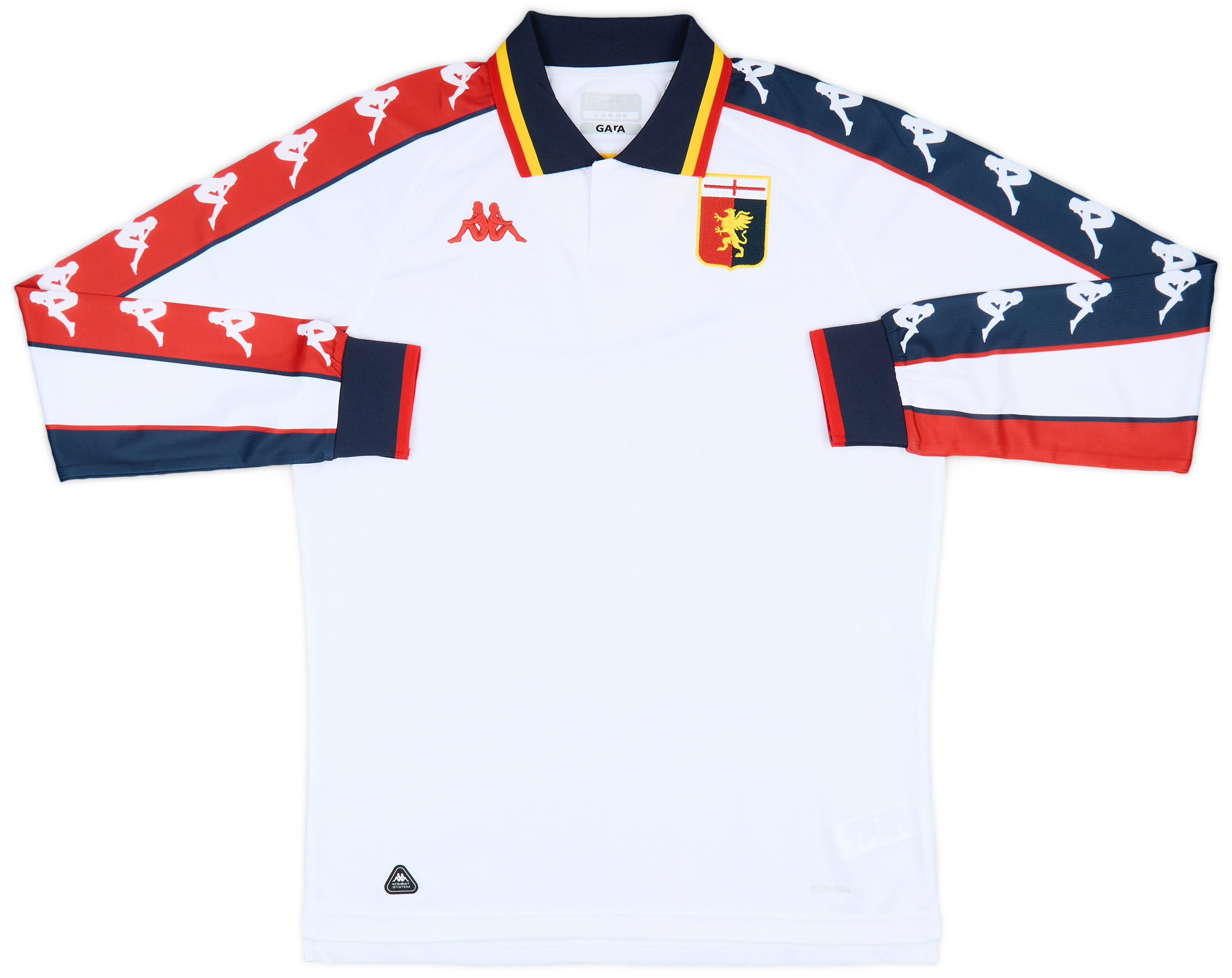 GENOA シャツ 背番号9 1999-00 Genoa Kappa Reissue Away L/S Shirt
