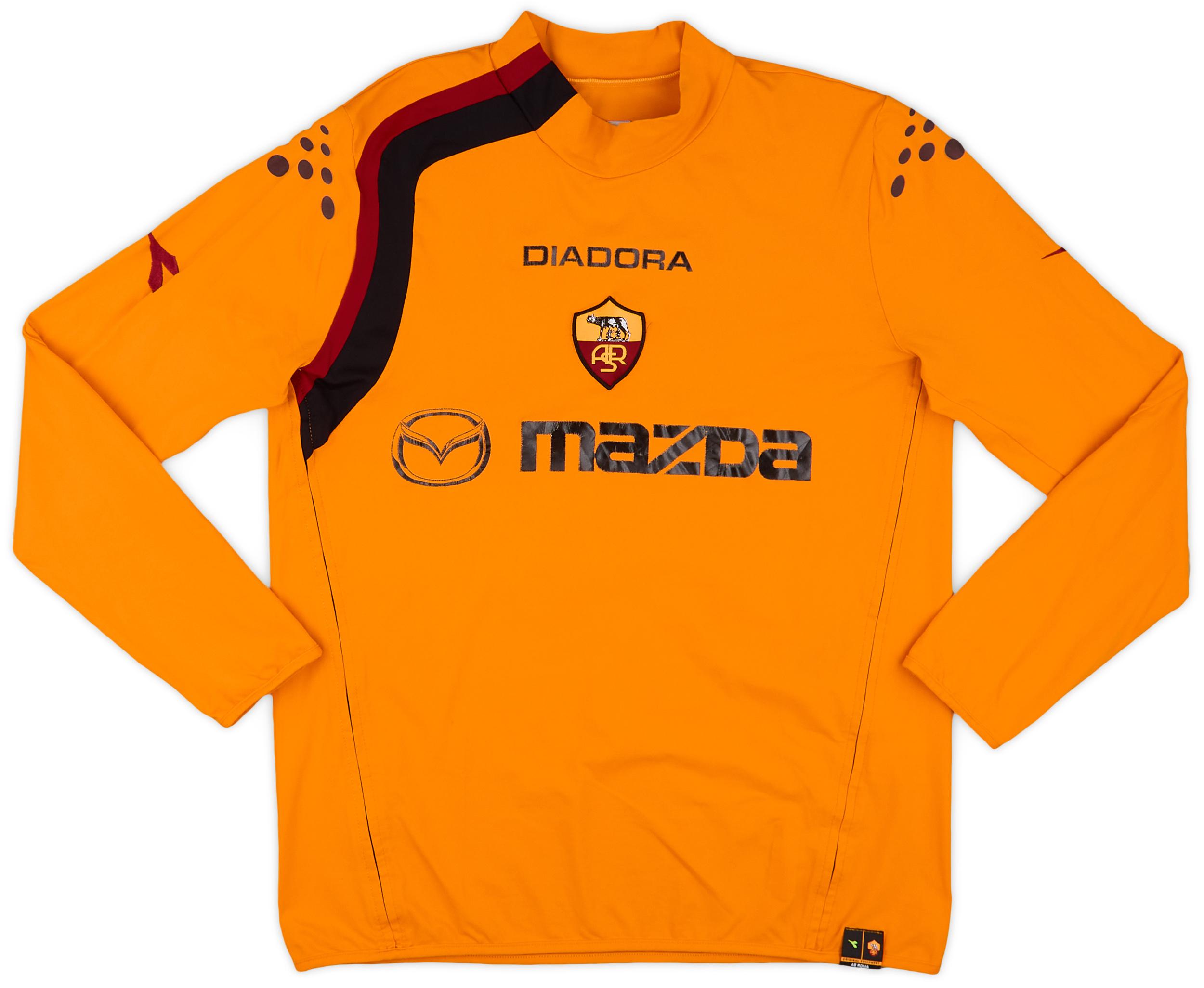 2003-04 Roma Third L/S Shirt Totti #10 - 6/10 - (L)
