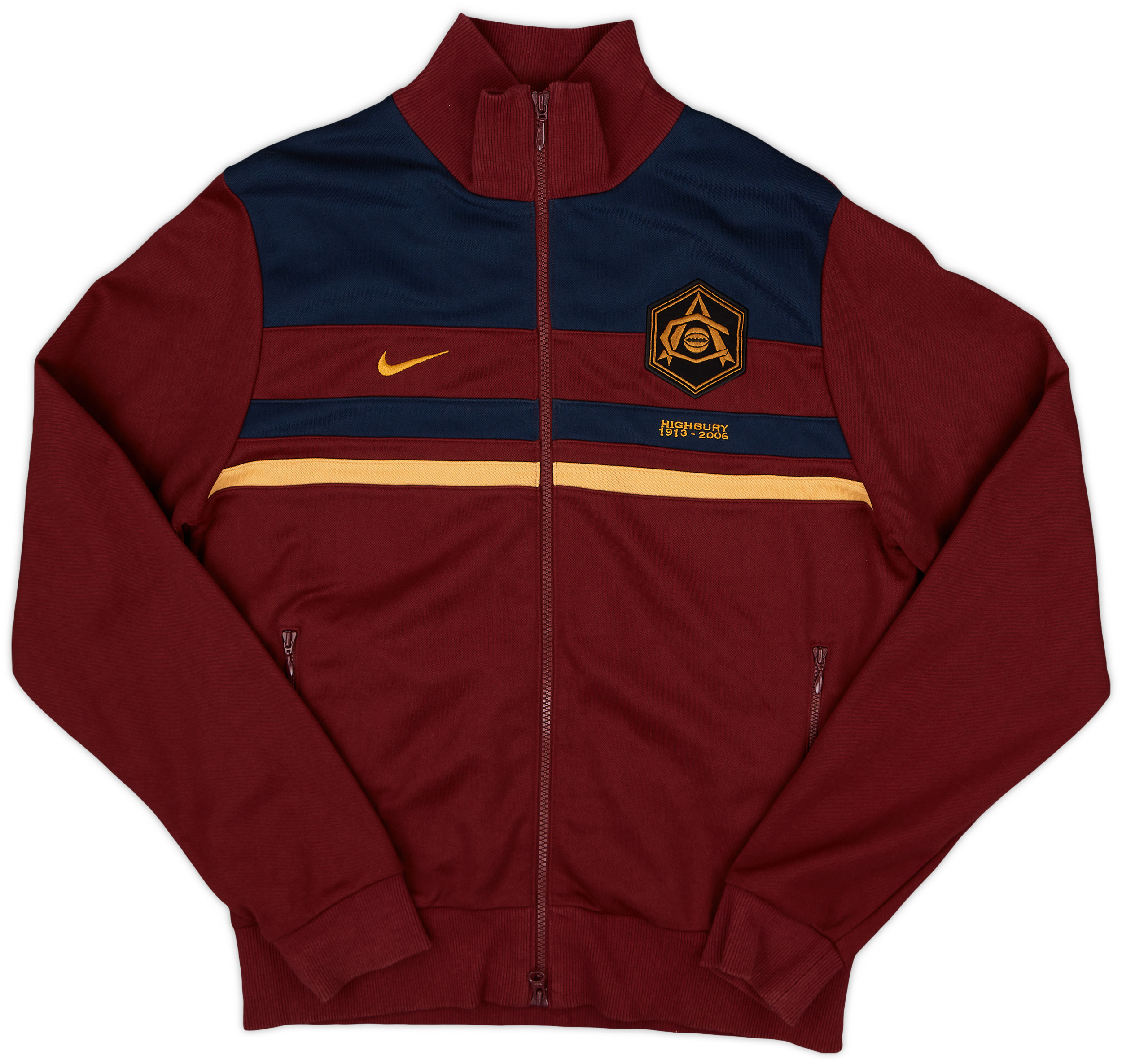 【セール 登場から人気沸騰】 2005-06 Arsenal Nike Track Jacket - 8/10 - (M) ウェア