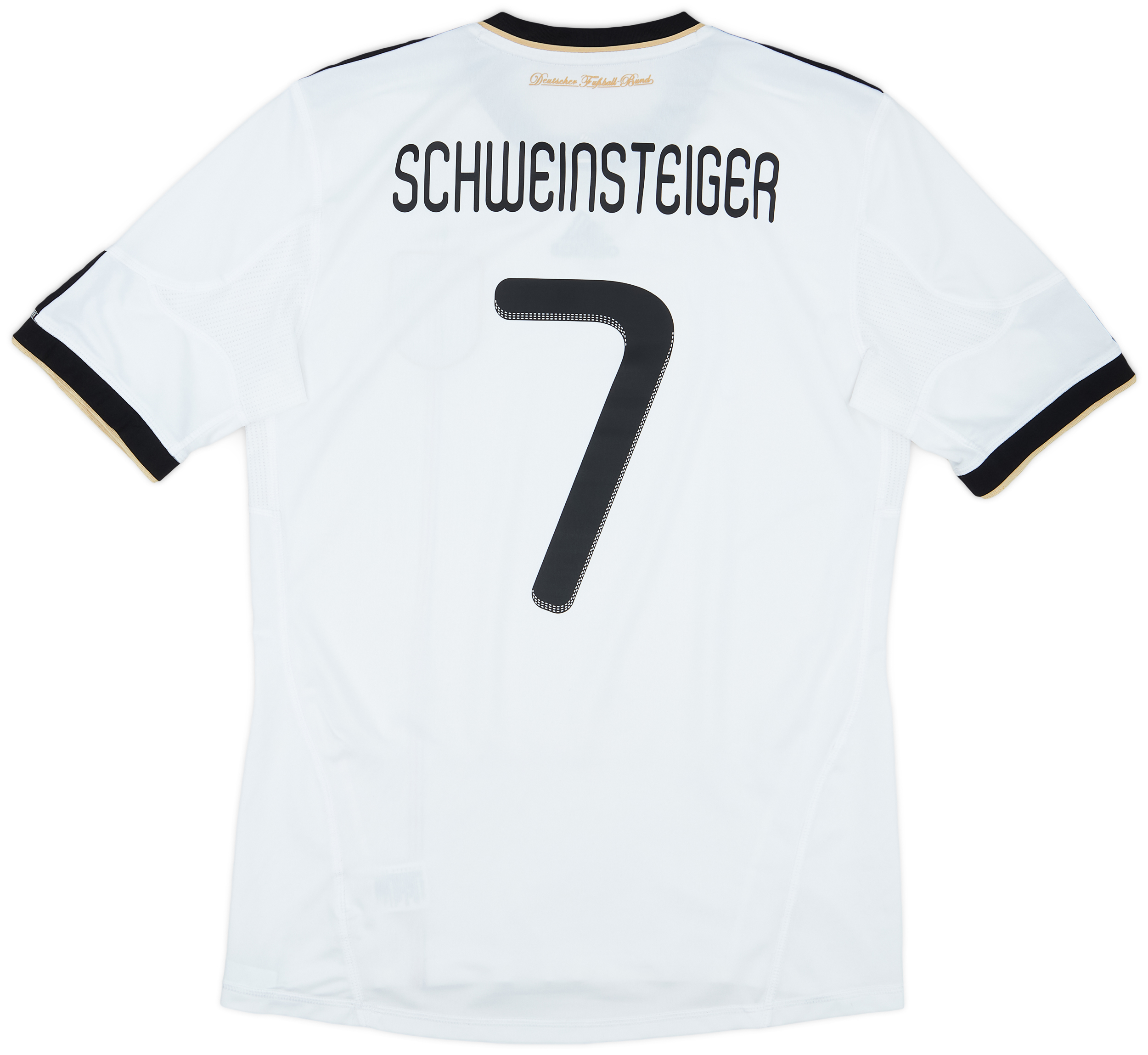 Maillot Football Domicile Allemagne 2010-2011, N°7 Schweinsteiger, Adidas Taille XXL