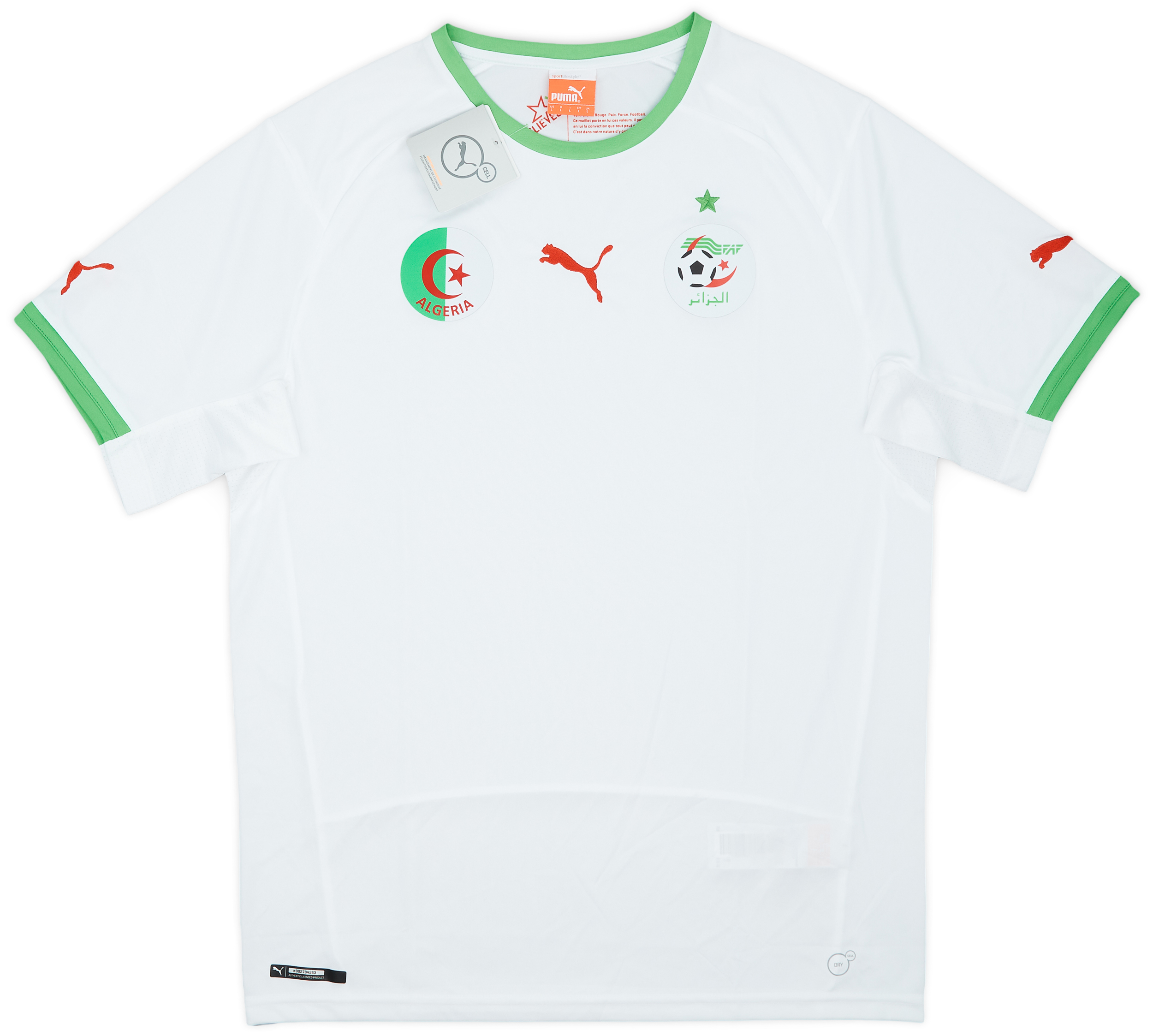Custom Algeria Football Hoodie Dress Go The Greens LT14 main image 1