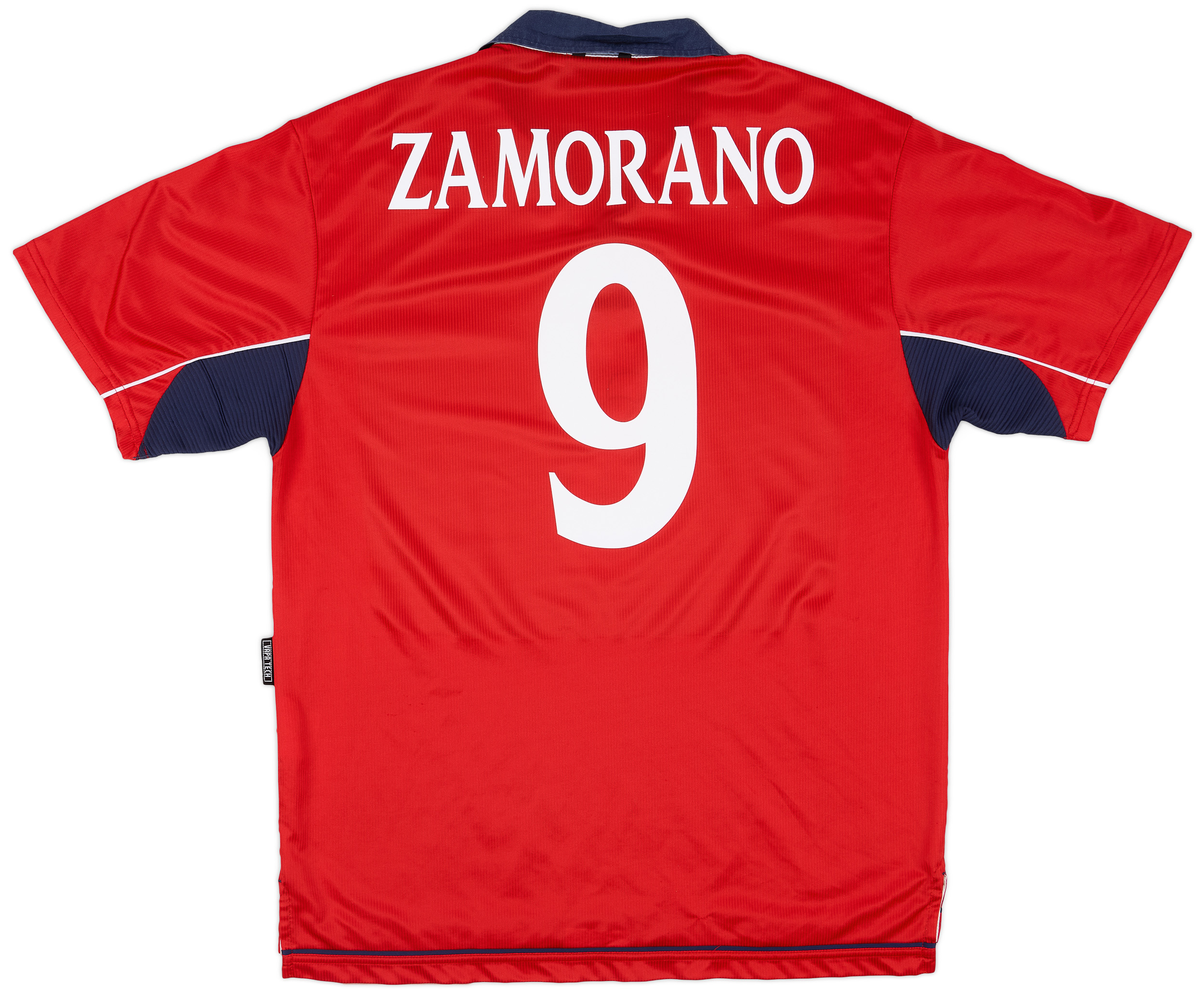 2000-01 Chile Home Shirt Zamorano #9 - 7/10 - (L)