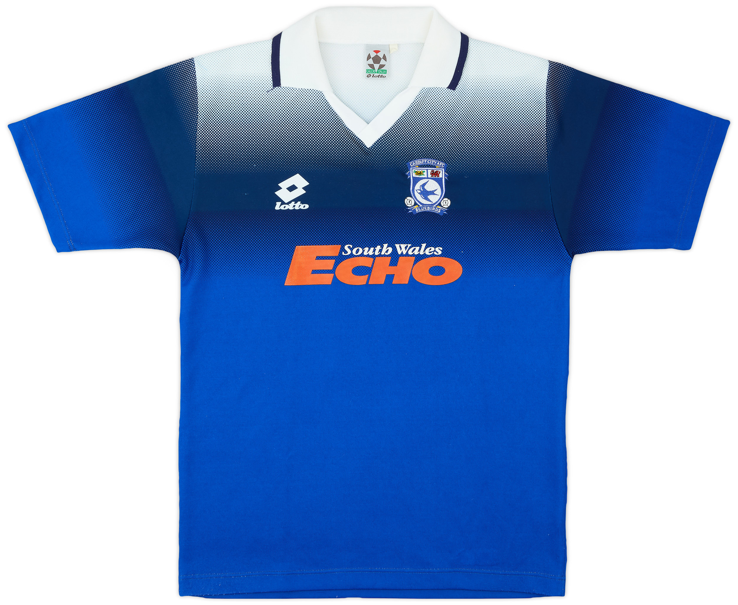 1996-97 Cardiff City Home Shirt - 8/10 - (M)
