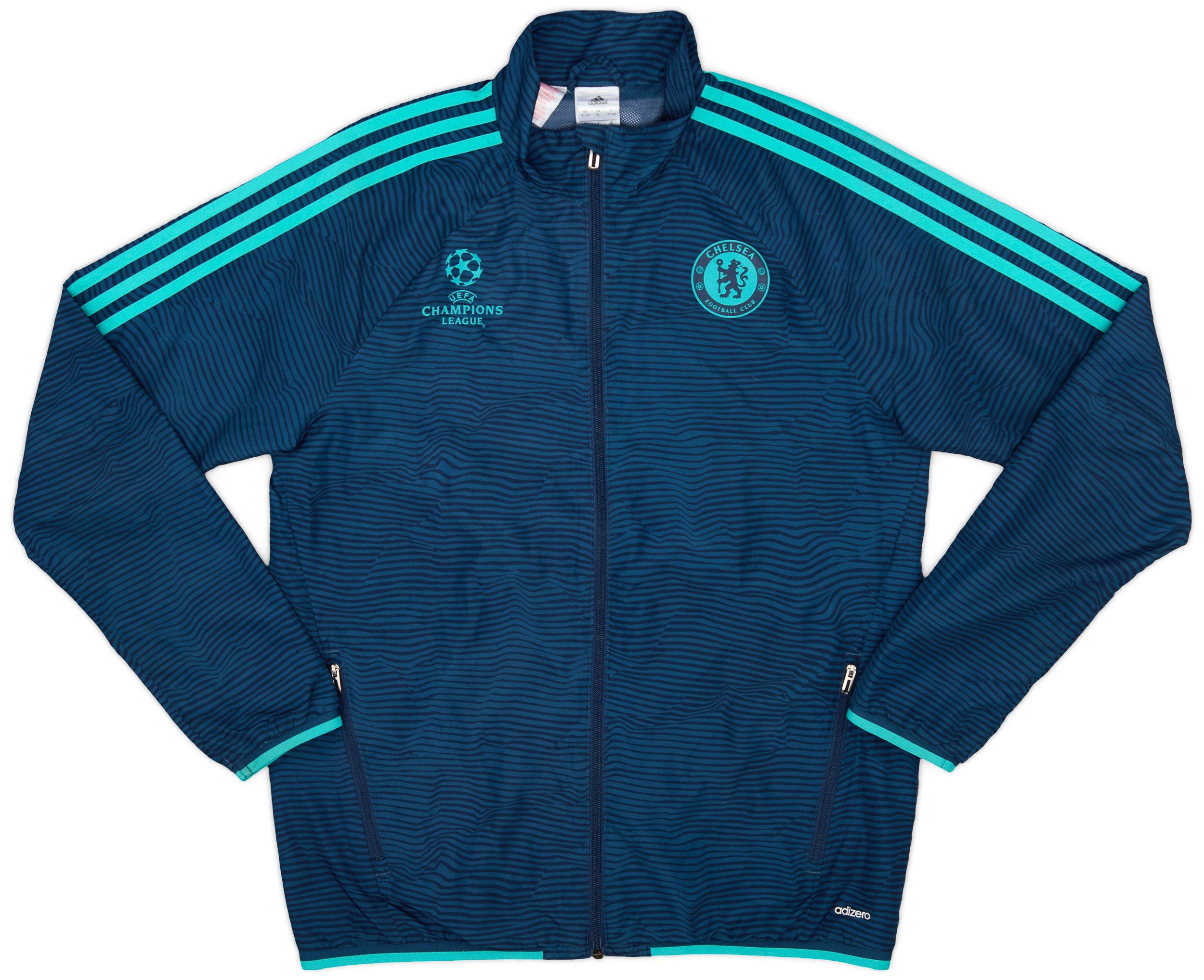 2015-16 Chelsea adidas CL Track Jacket - 7/10 - (XL.Boys)