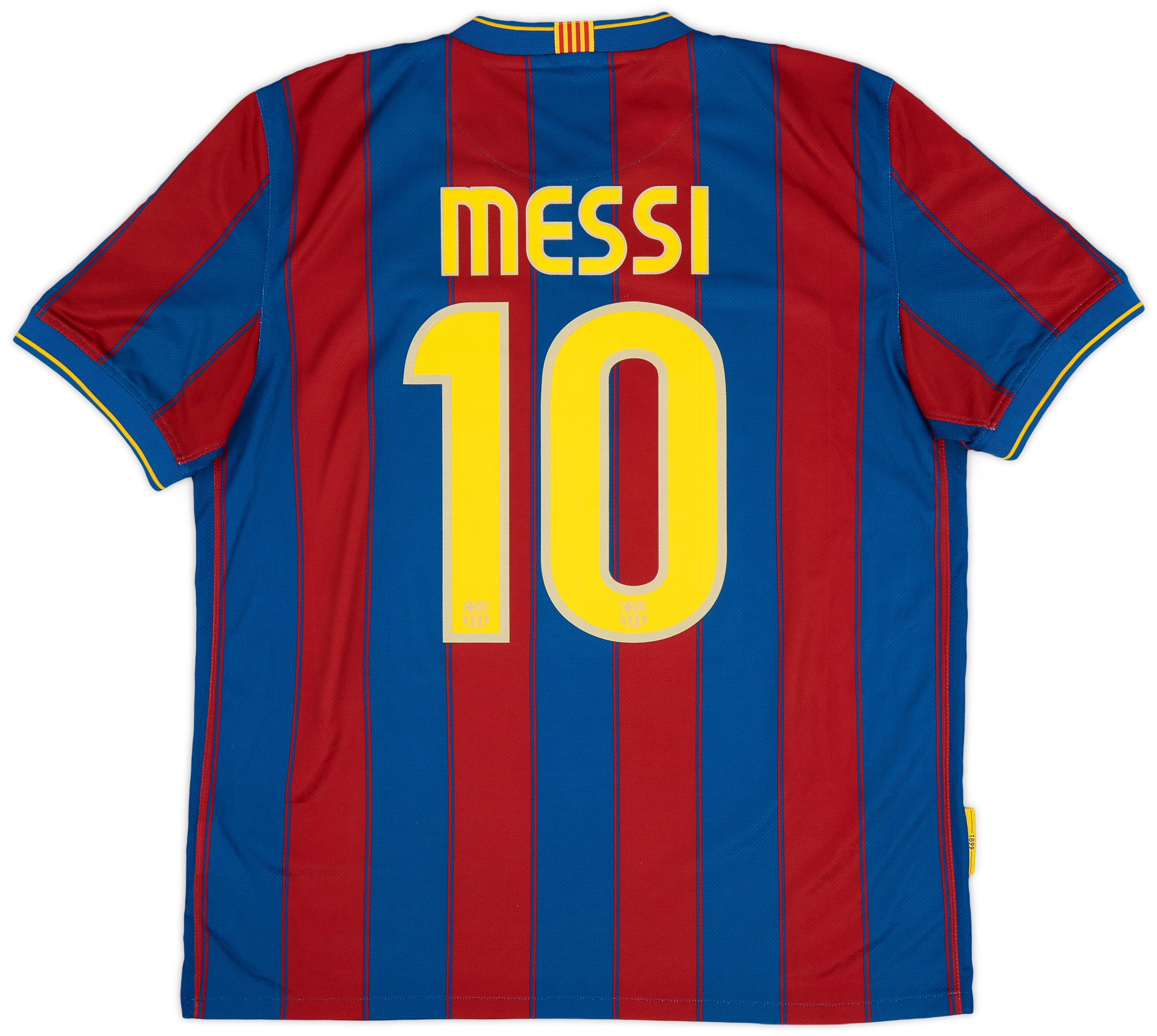 2009-10 Barcelona Home Shirt Messi #10 - 8/10 - (S)