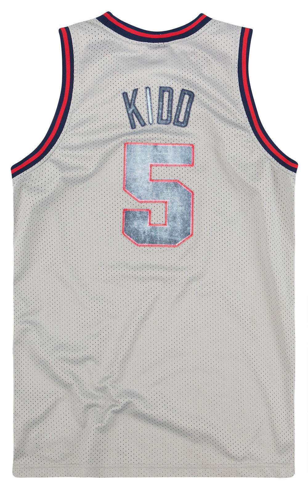 1977 New Jersey Nets Kidd #5 Nike Rewind Swingman Jersey