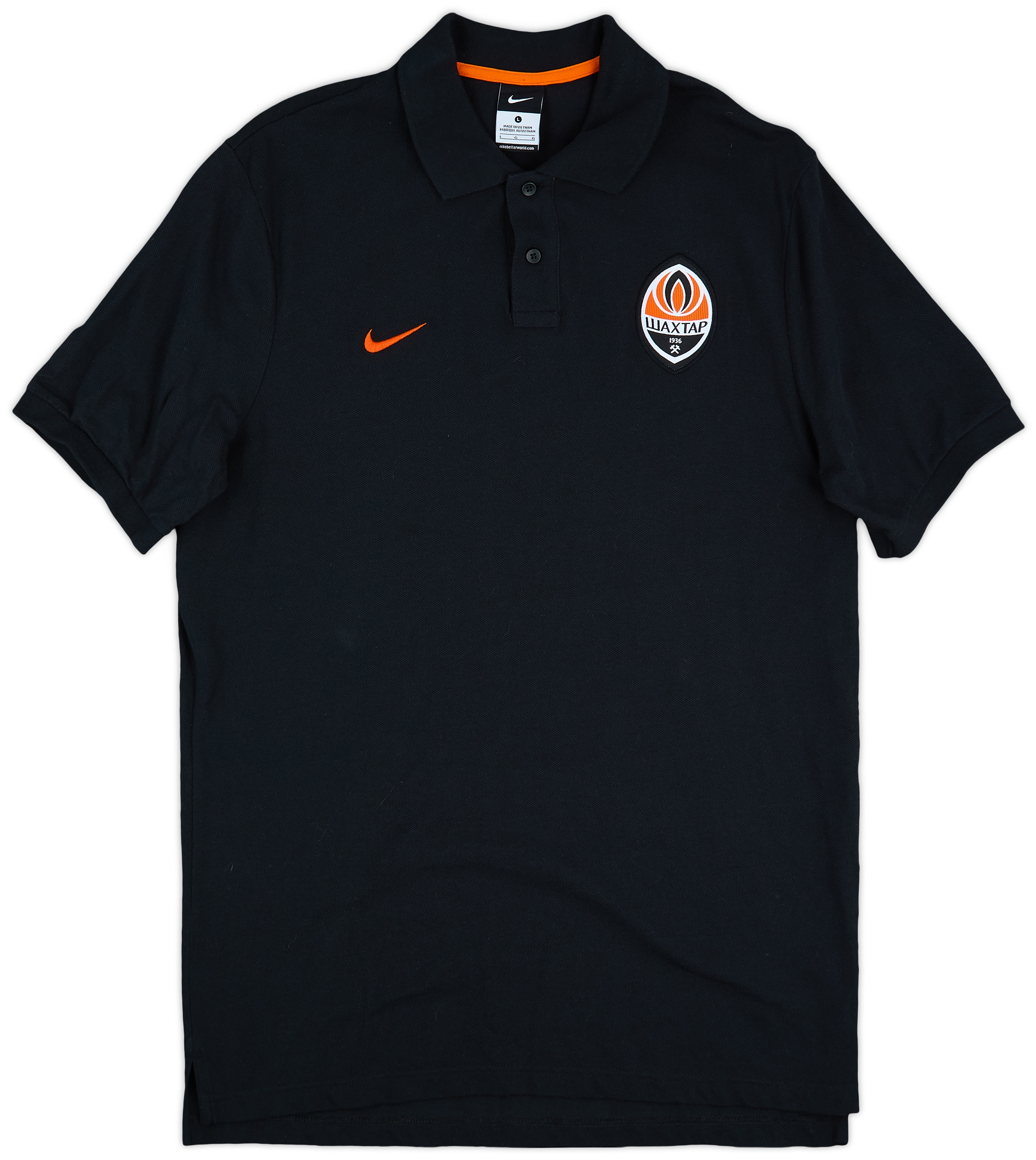 2013-14 Shakhtar Donetsk Nike Polo Shirt - 9/10 - (L)