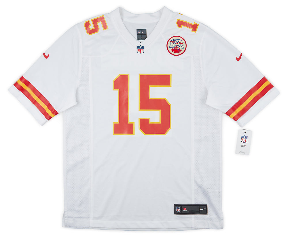 2017-23 Kansas City Chiefs Mahomes #15 Nike Game Jersey (Away) L - W/Tags