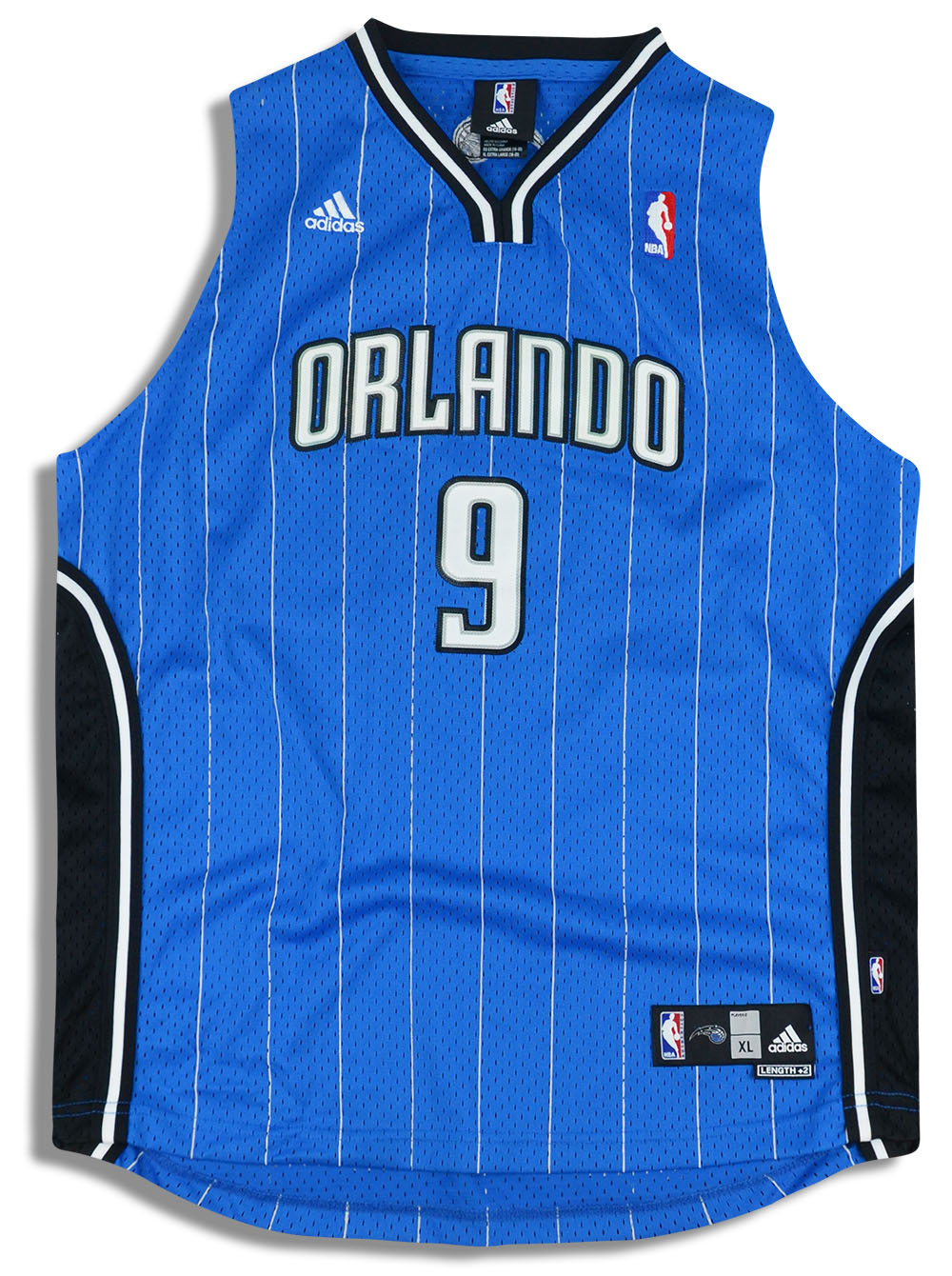 2008-10 Orlando Magic Lewis #9 adidas Swingman Jersey (Away) Y
