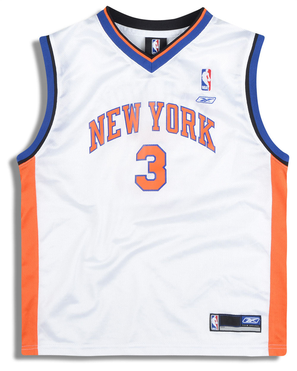 2004-06 New York Knicks Marbury #3 Reebok Jersey (Home) Y