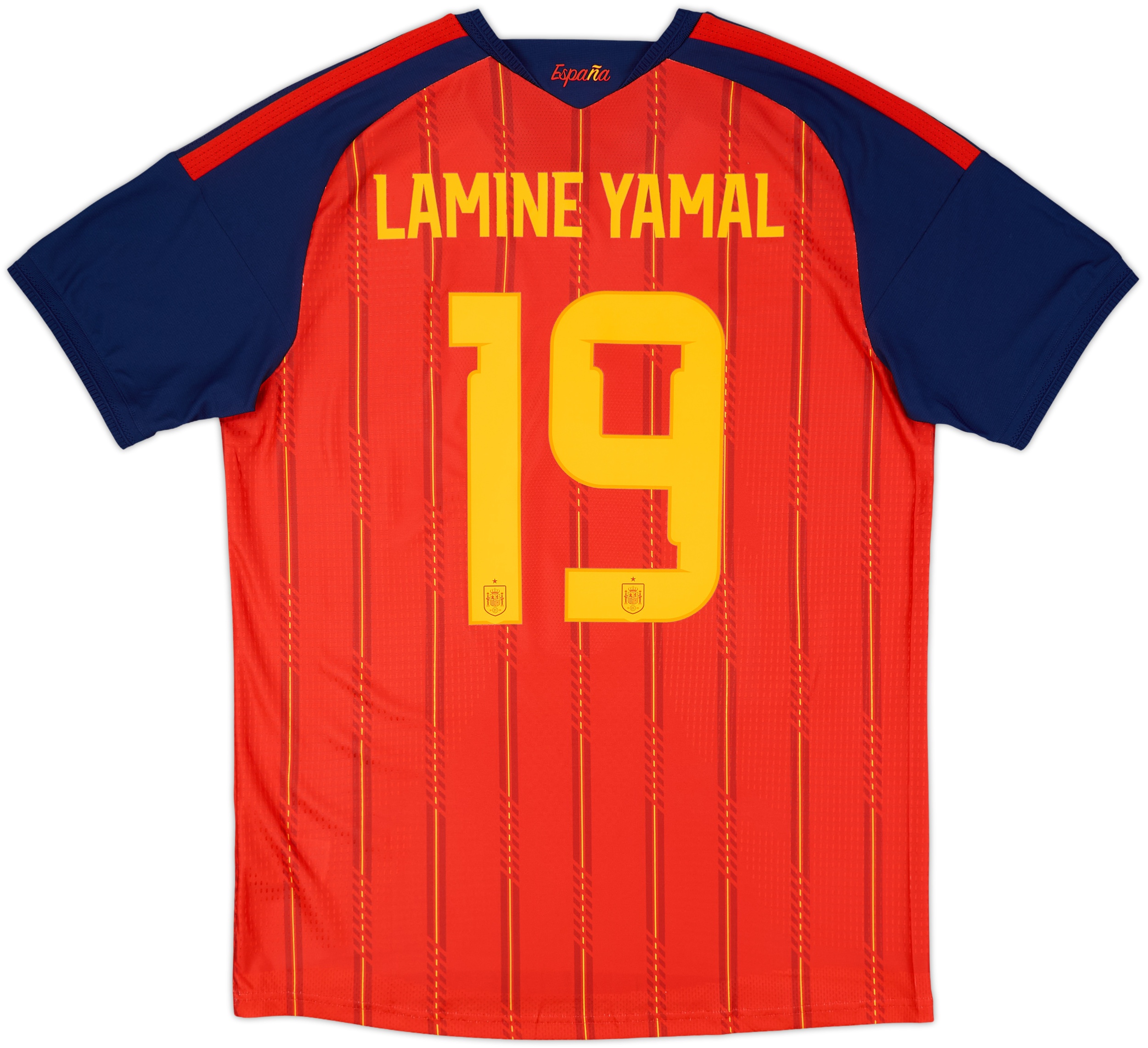 2026-27 Spain Authentic Home Shirt - Lamine Yamal #19