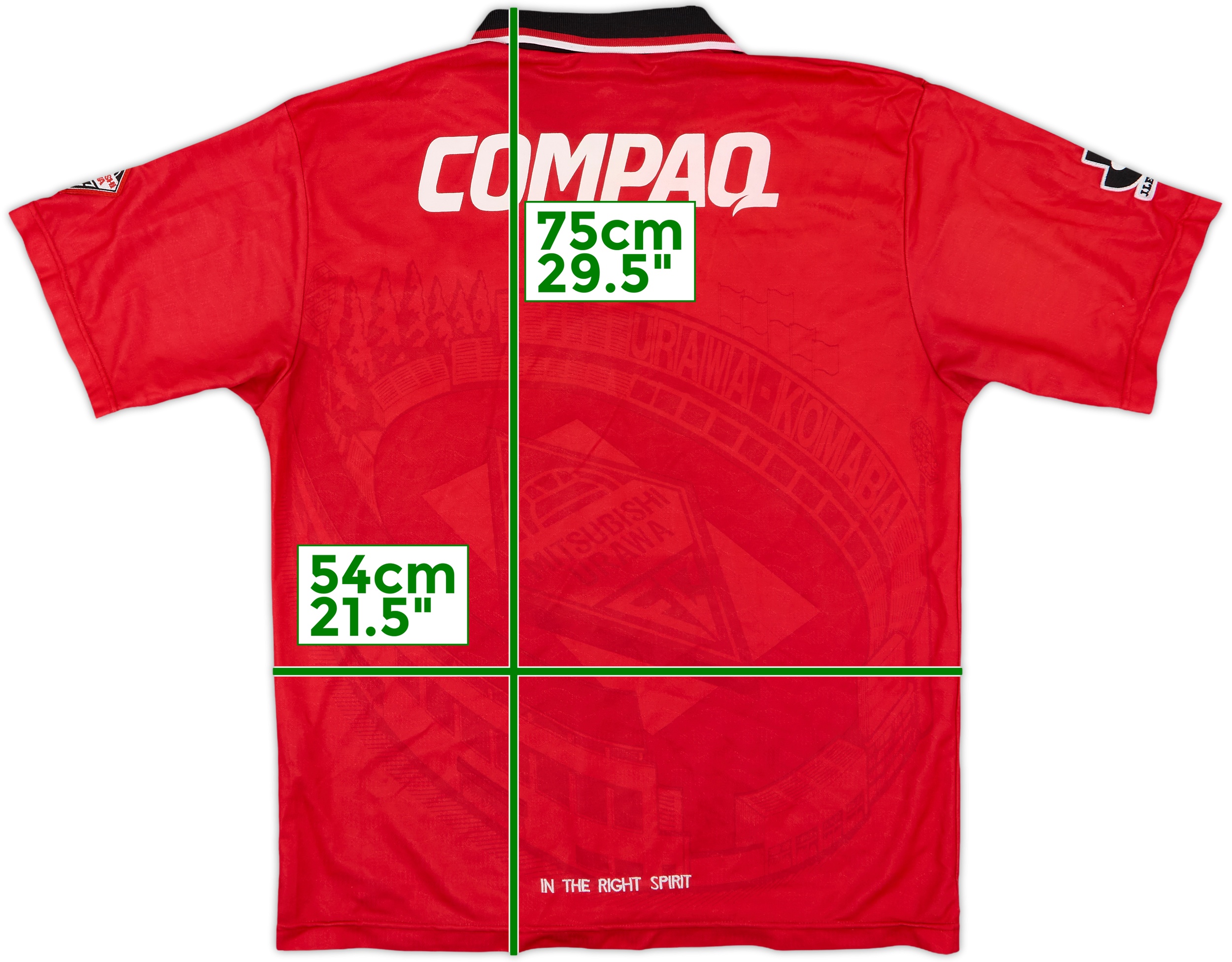 1997 Urawa Red Diamonds Home Shirt - 8/10 - (L) 1997 Urawa Red Diamonds Home Shirt - 8/10 - (L)