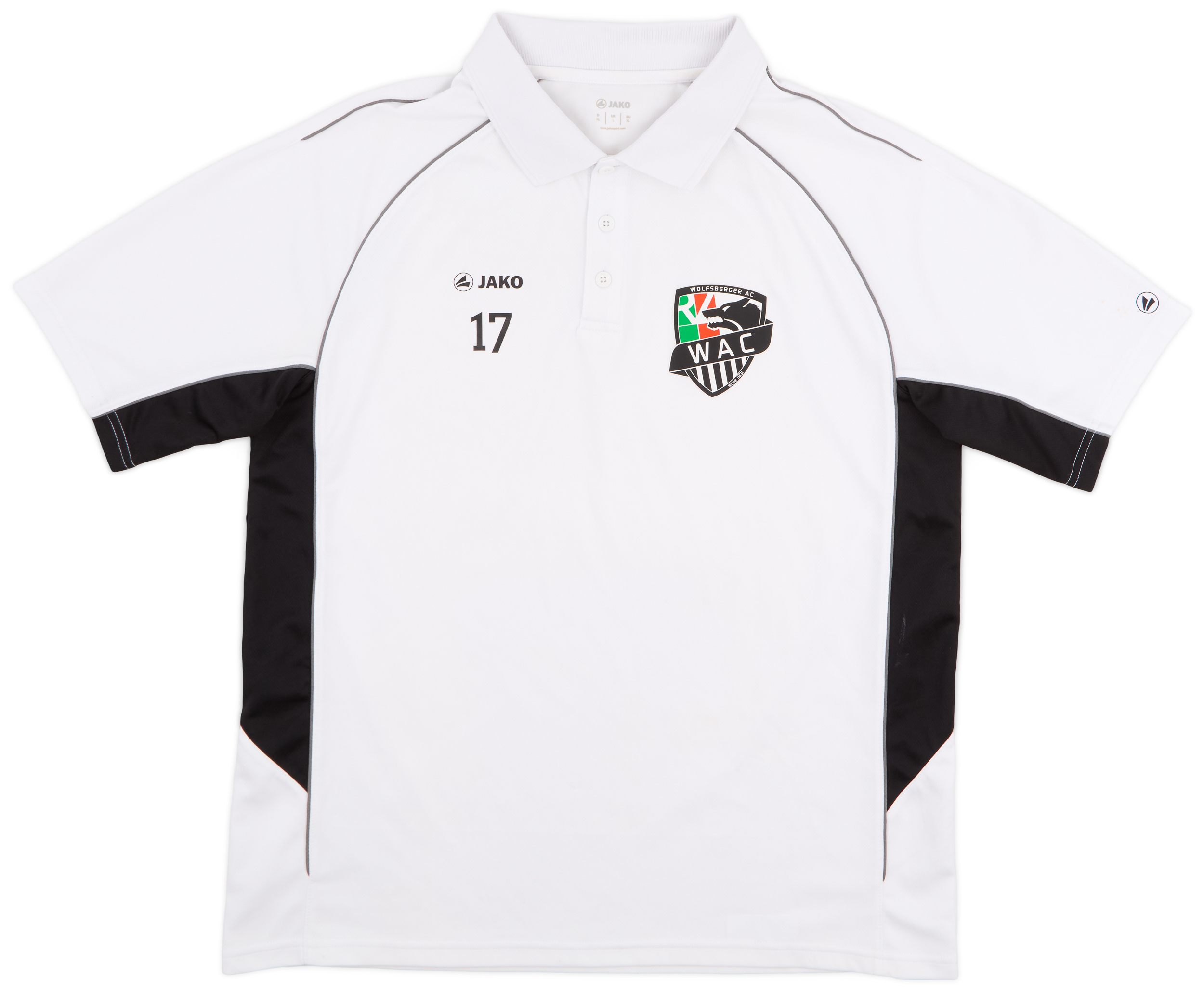 2013-14 Wolfsberger AC Jako Player Issue Polo Shirt #17 - 7/10 - (XL)