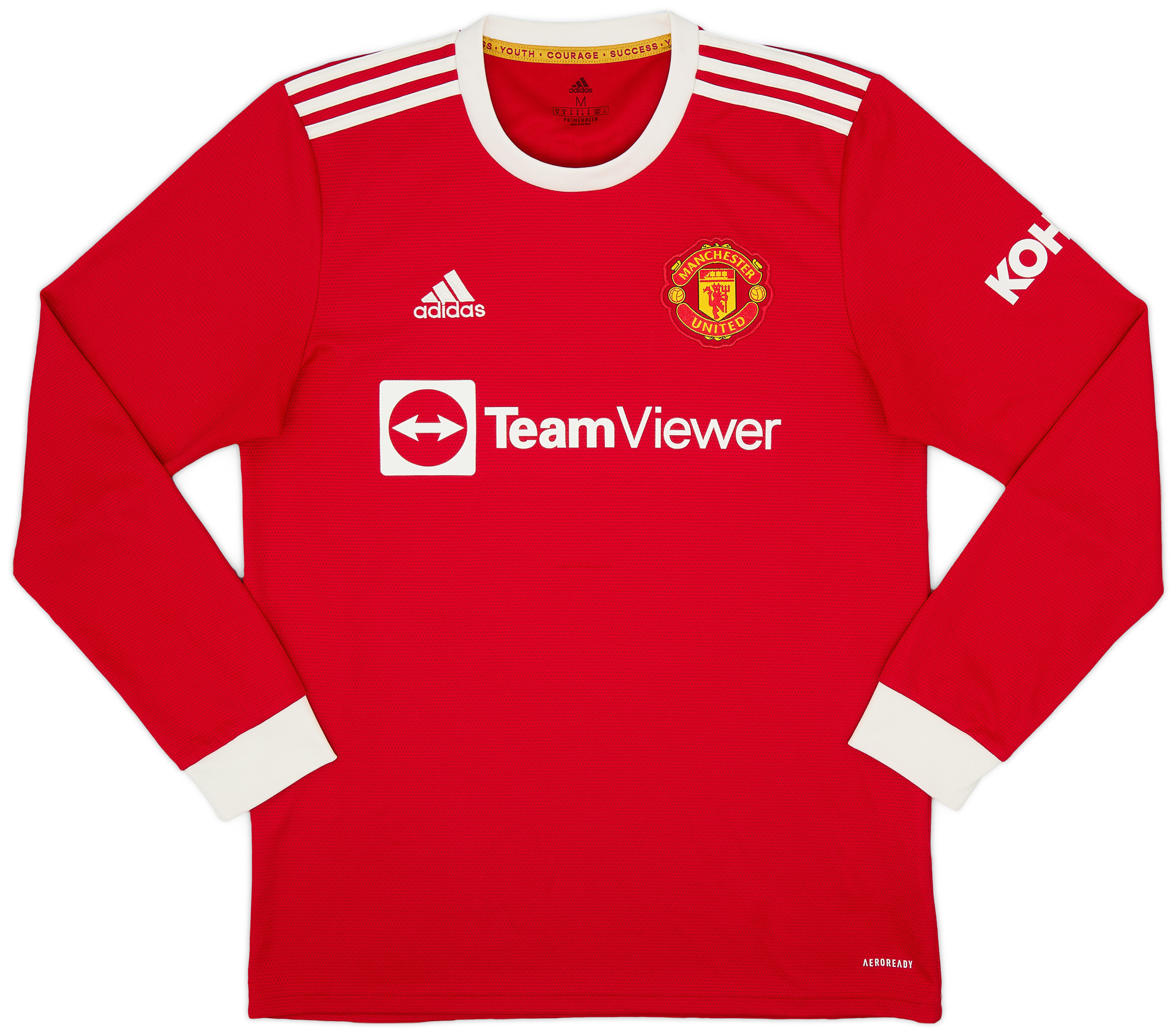 2021-22 Manchester United Home L/S Shirt Ronaldo #7 - 8/10 - (M)