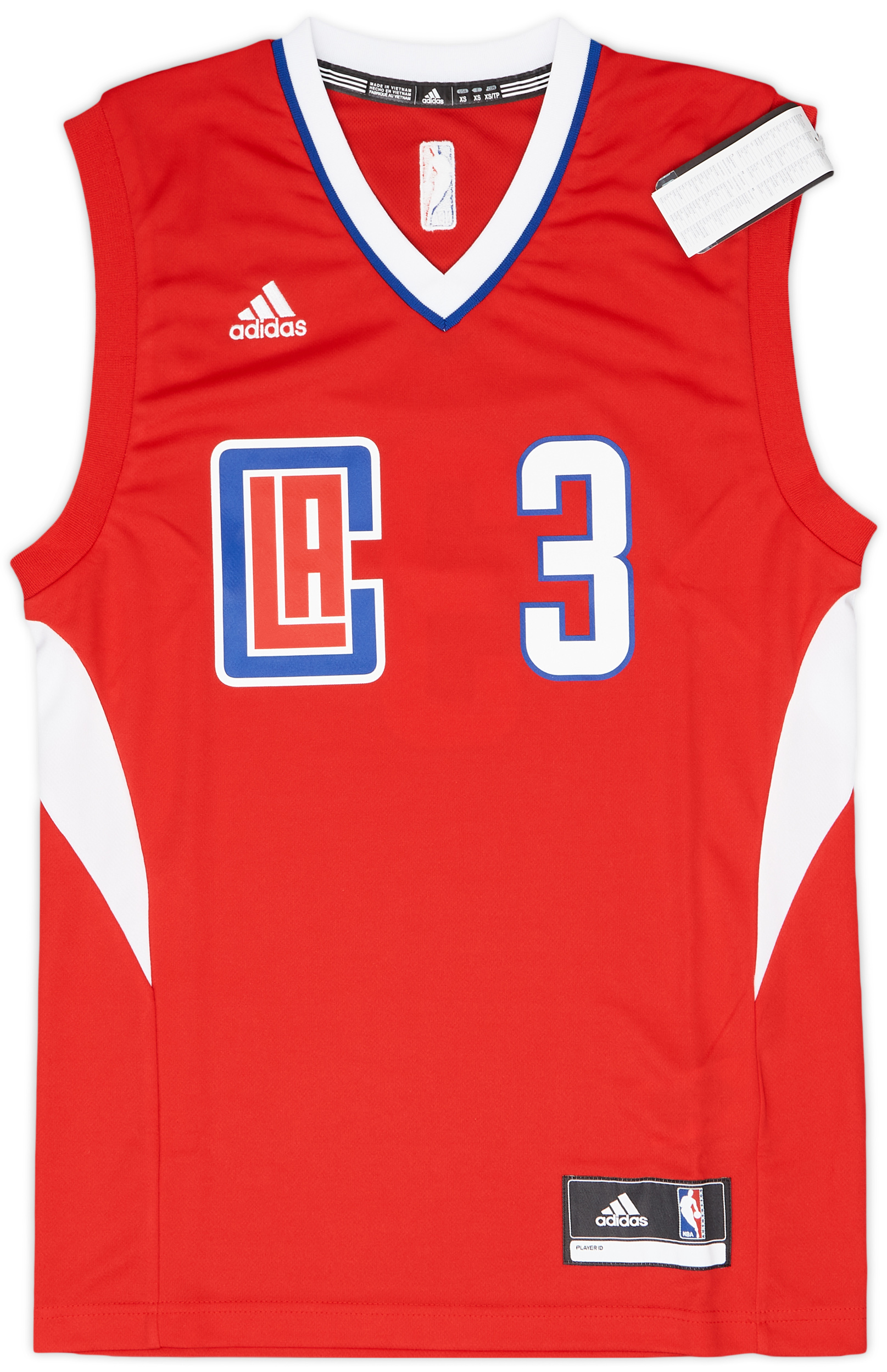 2015-17 LA Clippers Paul #3 adidas Away Jersey (XS)