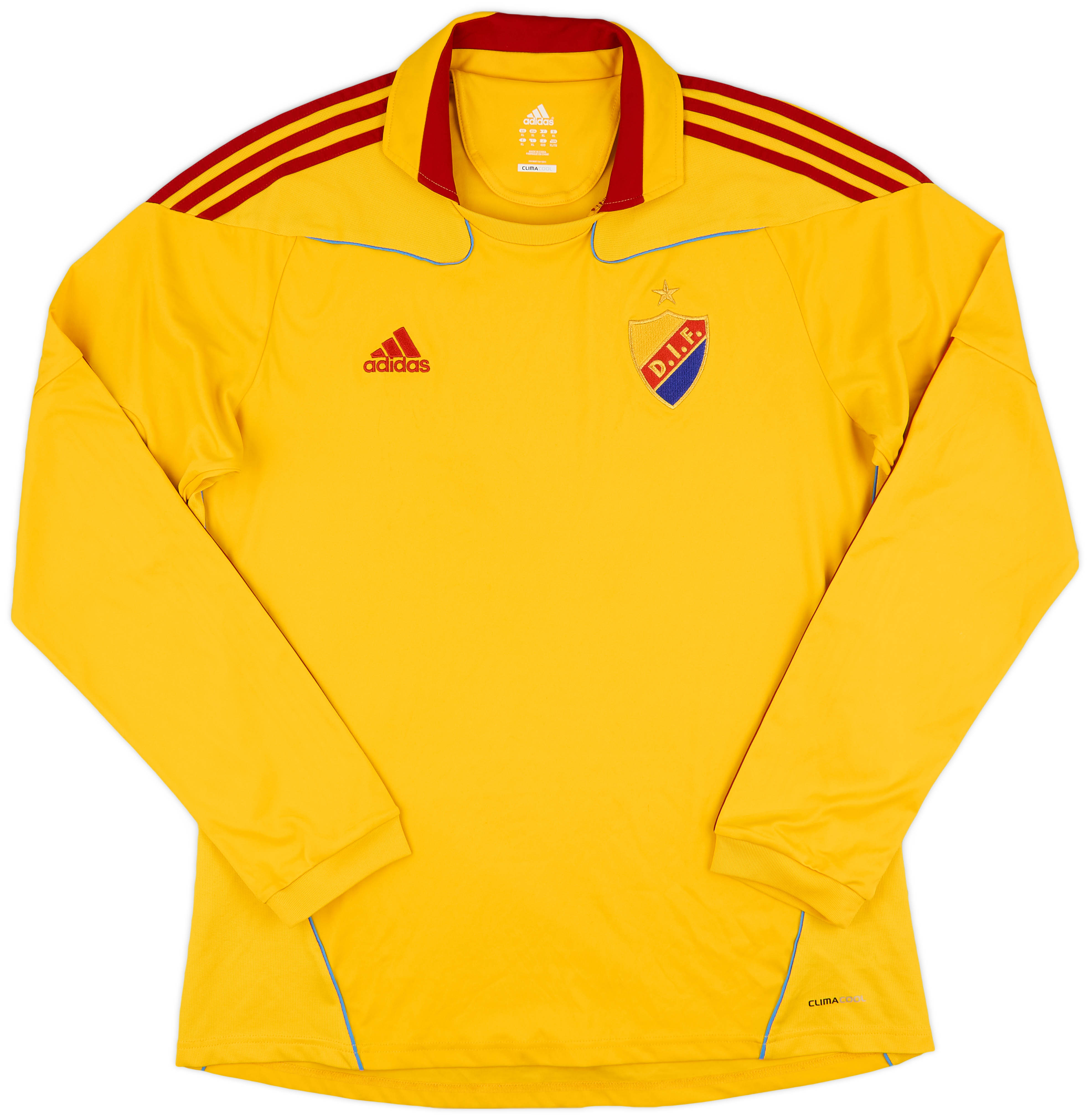 2010-11 Djurgardens Away L/S Shirt - 8/10 - (XL)