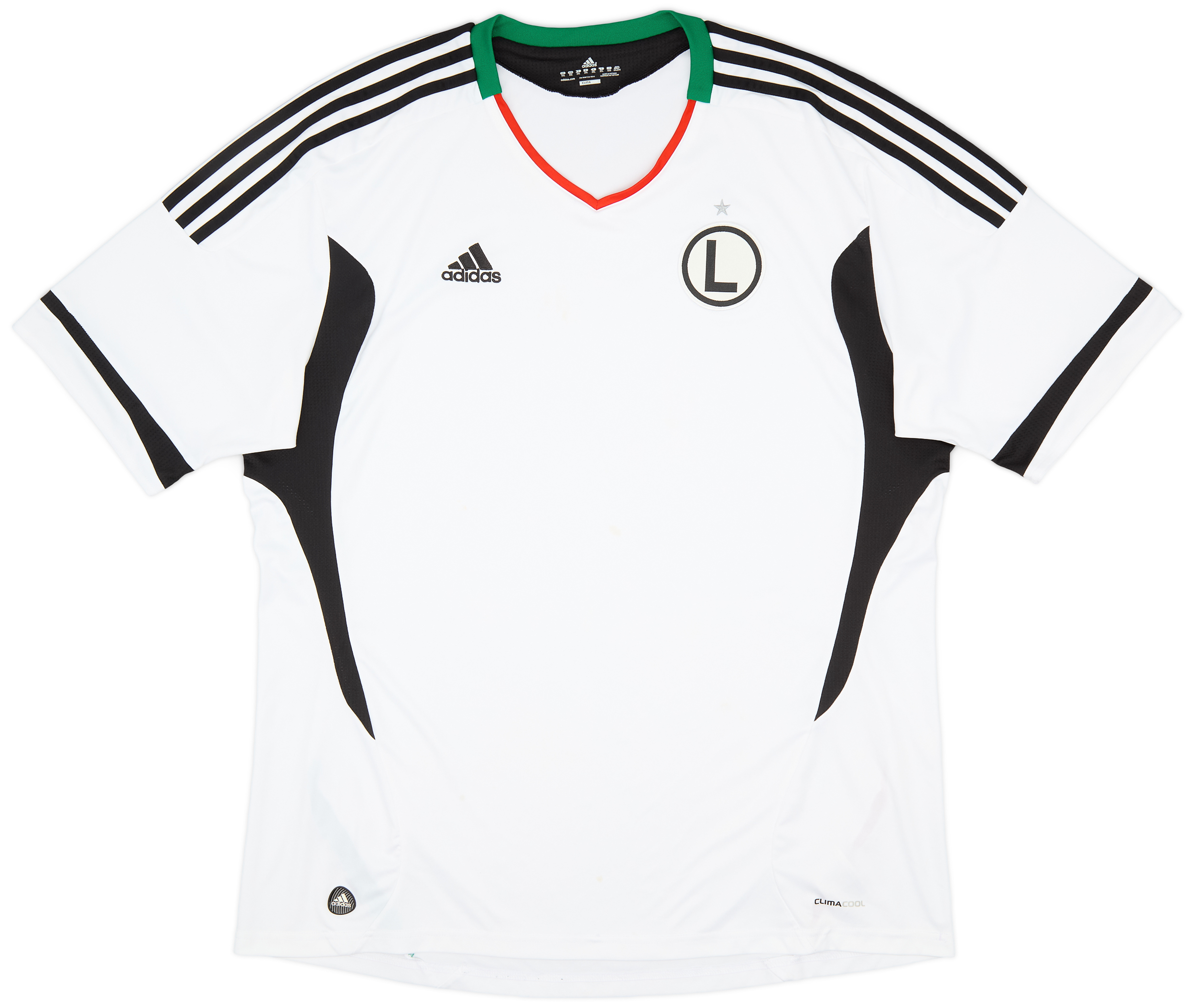 2011-12 Legia Warsaw Home Shirt - 7/10 - (XXL)