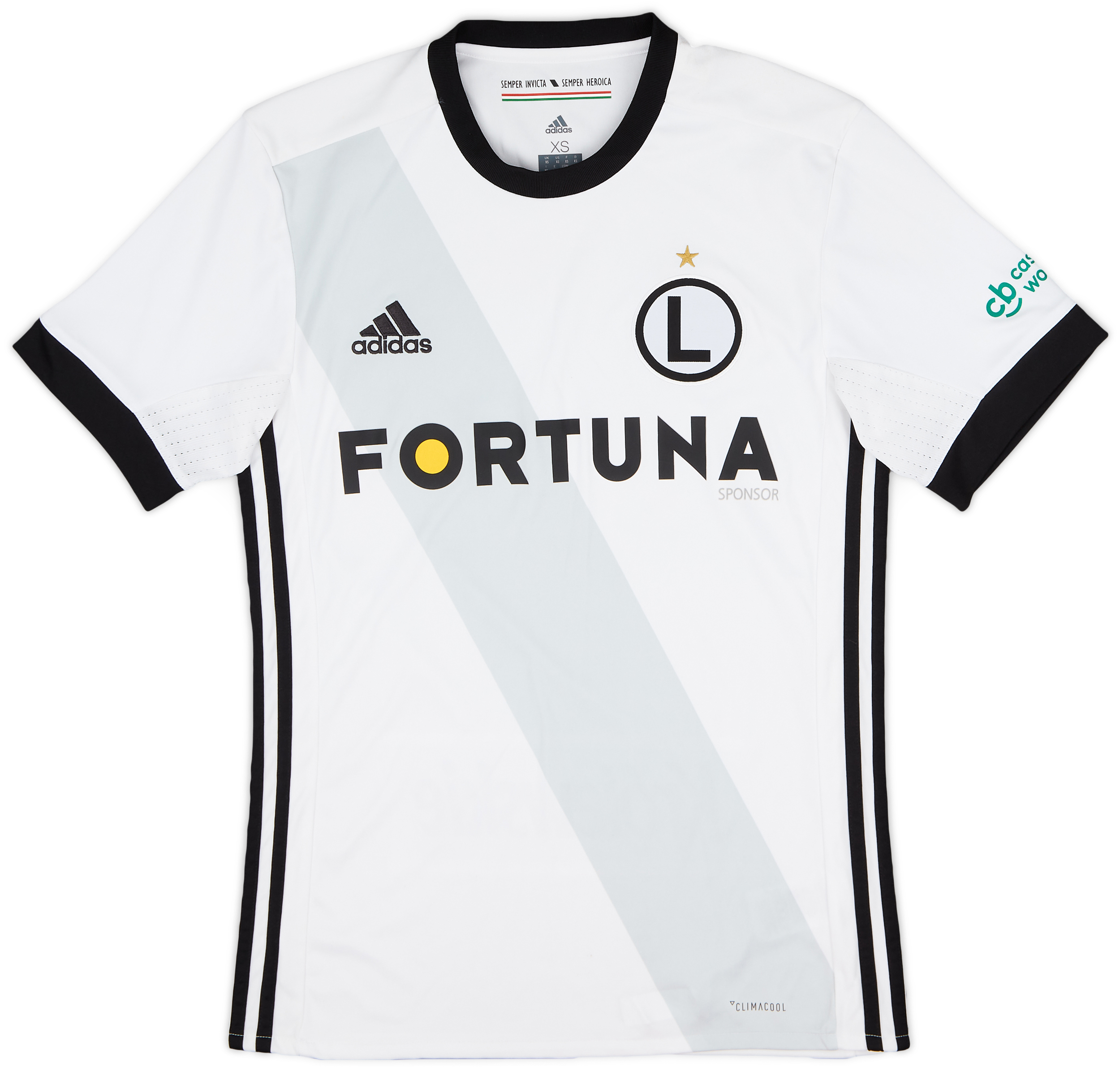 2017-18 Legia Warsaw Home Shirt - 8/10 - (XS)