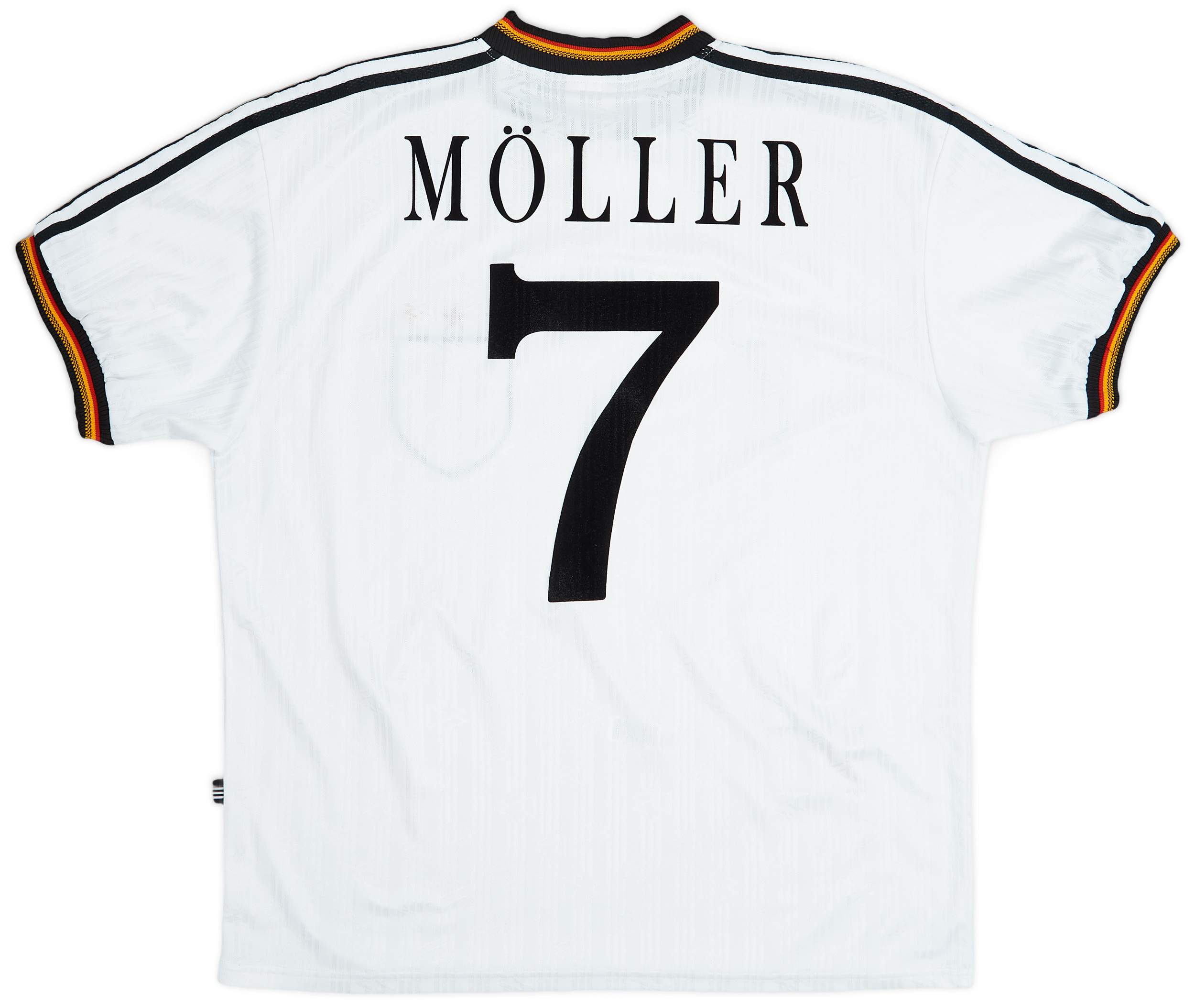 1996-98 Germany Home Shirt Moller #7 - 9/10 - (L)