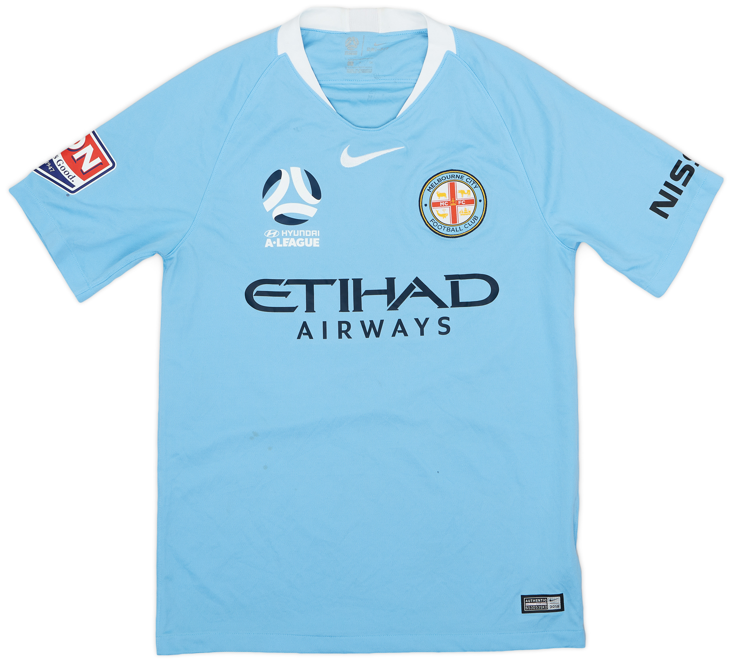 2018-19 Melbourne City Home Shirt - 6/10 - (S)