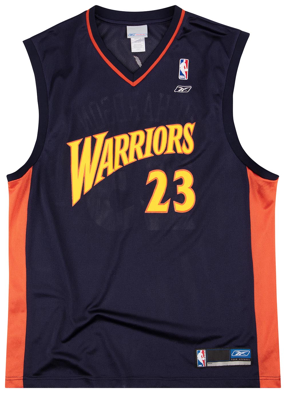 2002-04 Golden State Warriors Richardson #23 Reebok Jersey (Away) L