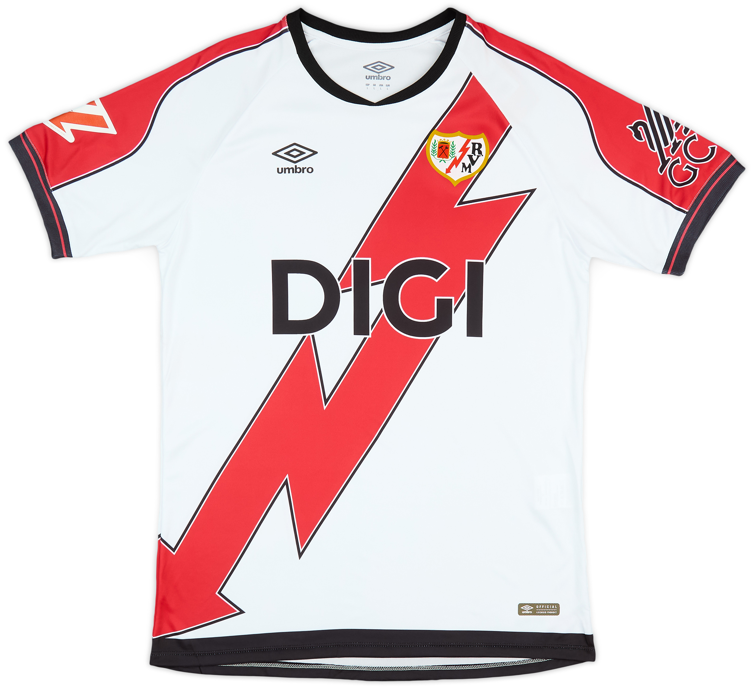 2025-26 Rayo Vallecano Home Shirt