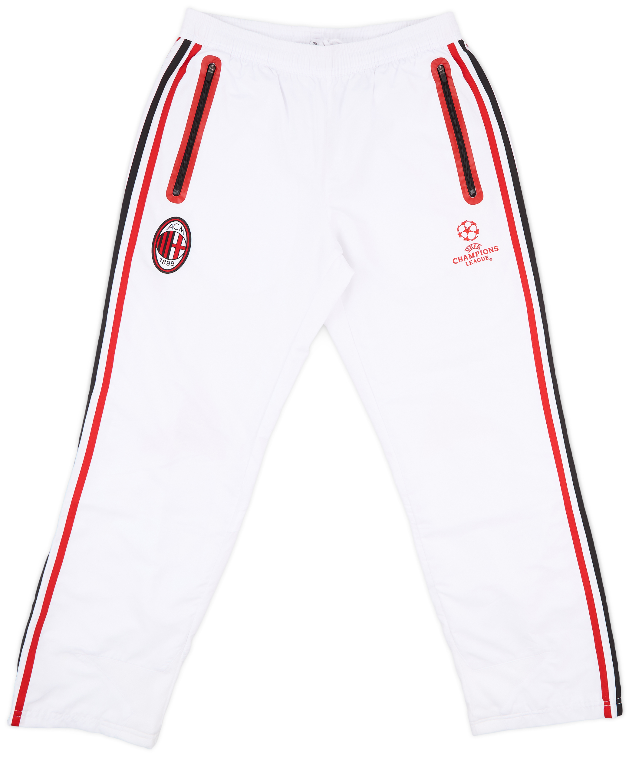 2010-11 AC Milan adidas CL Track Pants/Bottoms - 9/10 - (M)