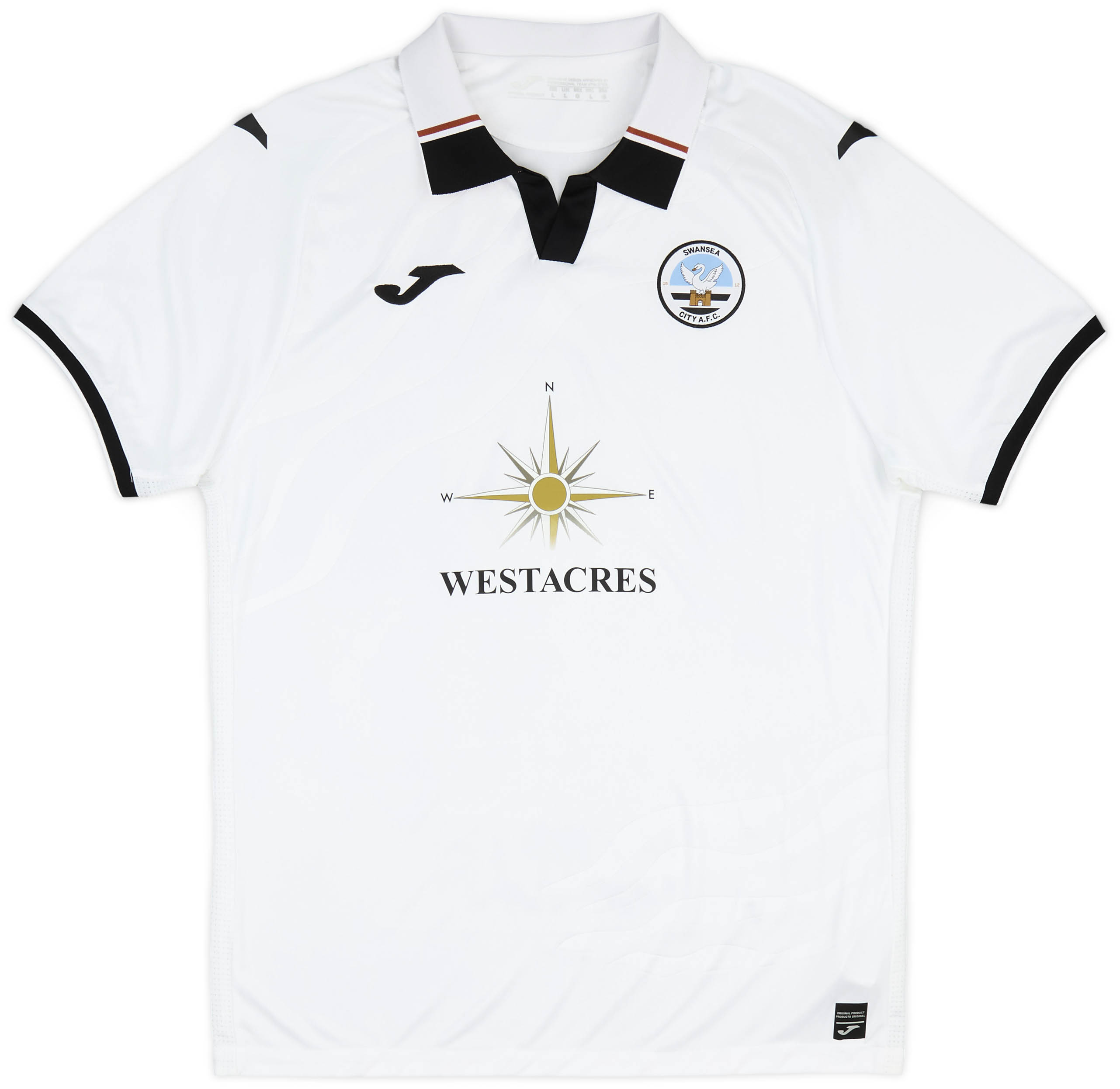Maillot D'entraînement Joma Swansea City 2022/23 – Homme, Taille L, Noir, Manches Courtes