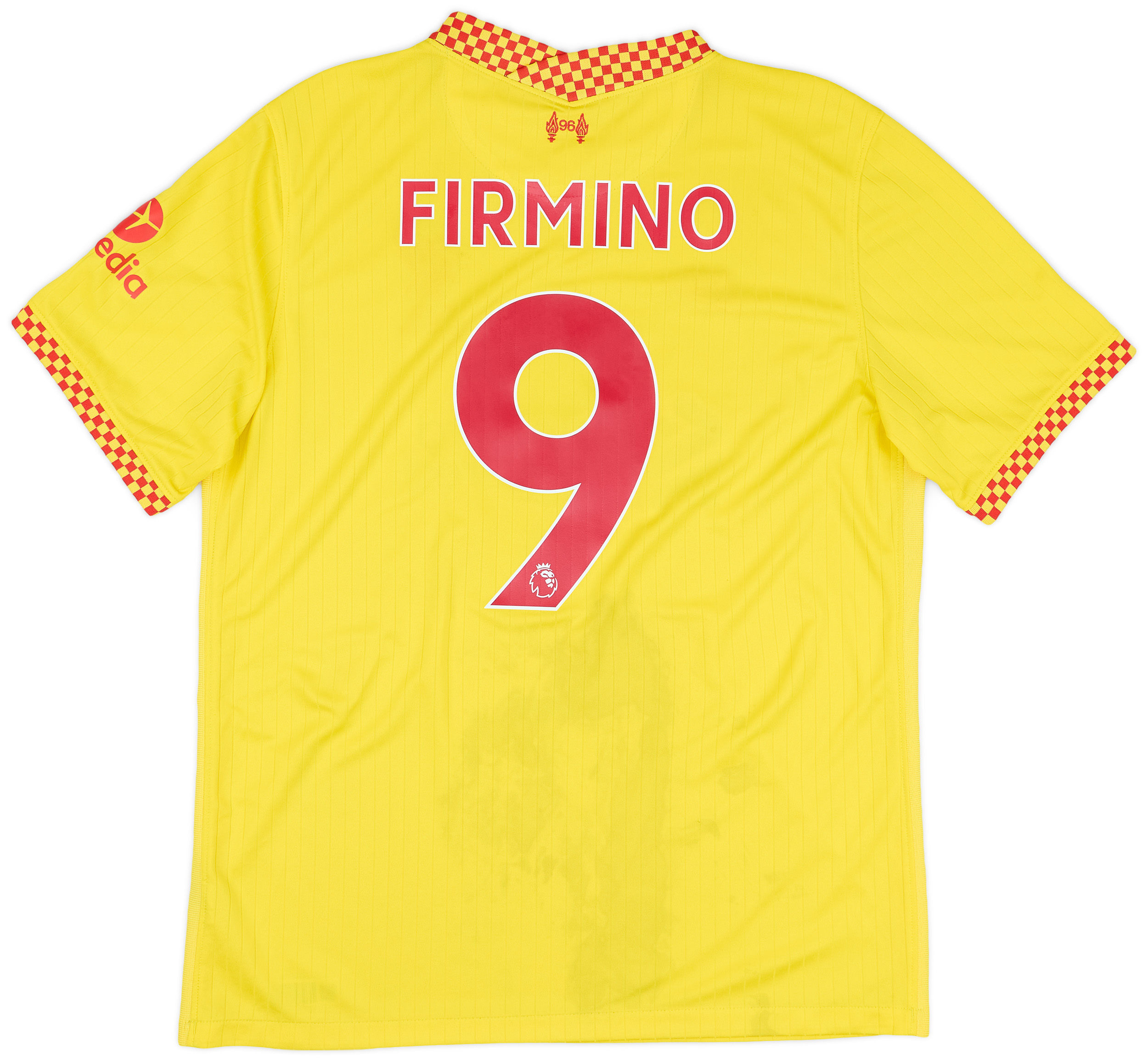 2021-22 Liverpool Third Shirt Firmino #9 - 6/10 - (L)