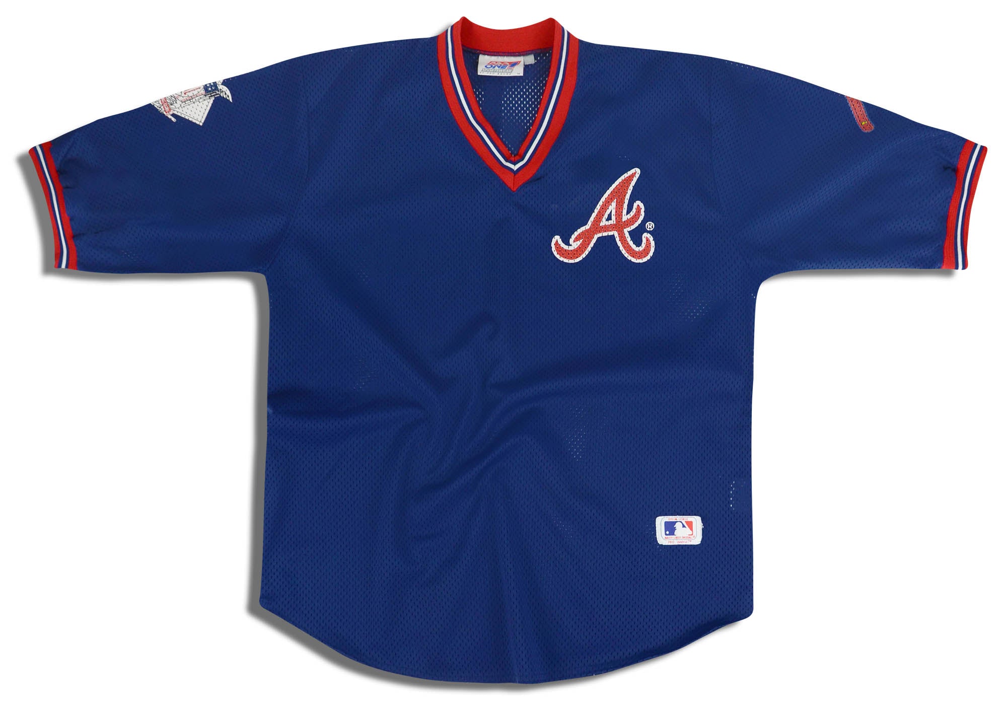 1990s Atlanta Braves Pro One Jersey XL