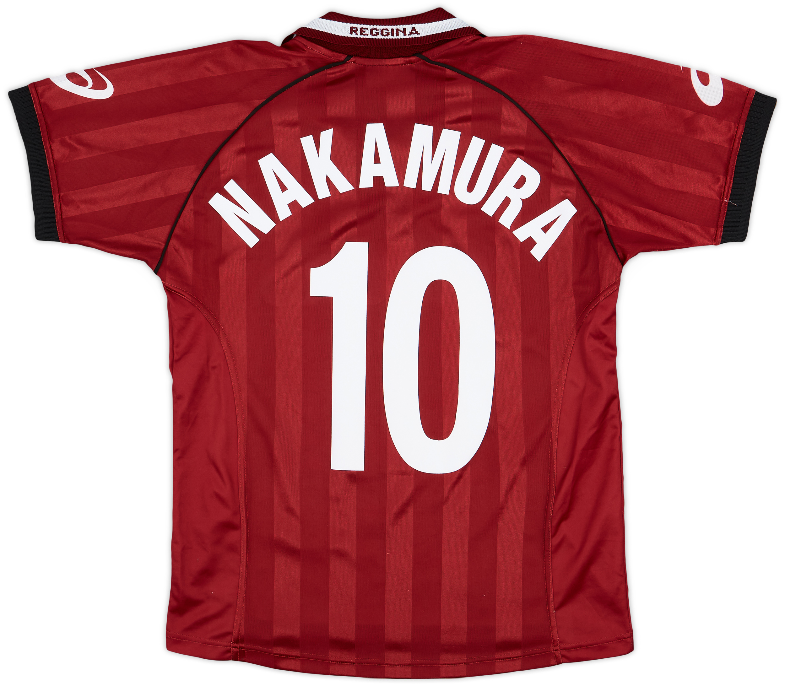 2002-03 Reggina Home Shirt Nakamura #10 - 9/10 - (XS)