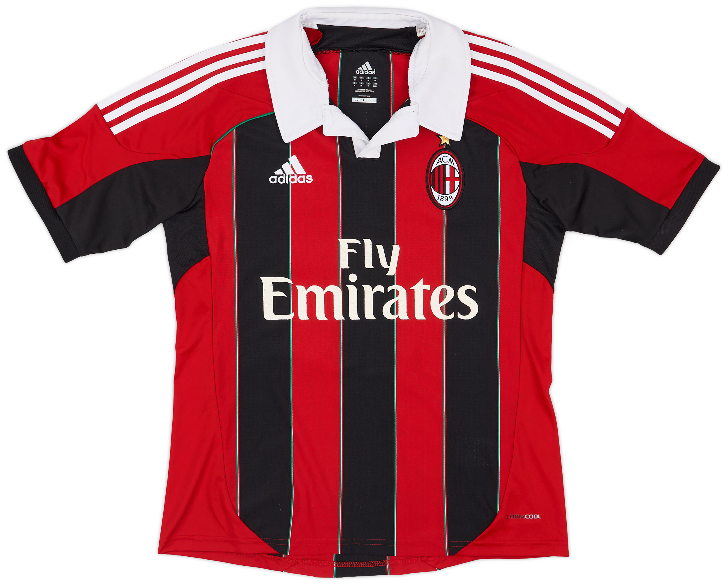 ACミラン EL SHAARAWY 92番 シャツ M 2012-13 AC Milan Home Shirt El Shaarawy #92 - 5/10 - (M)