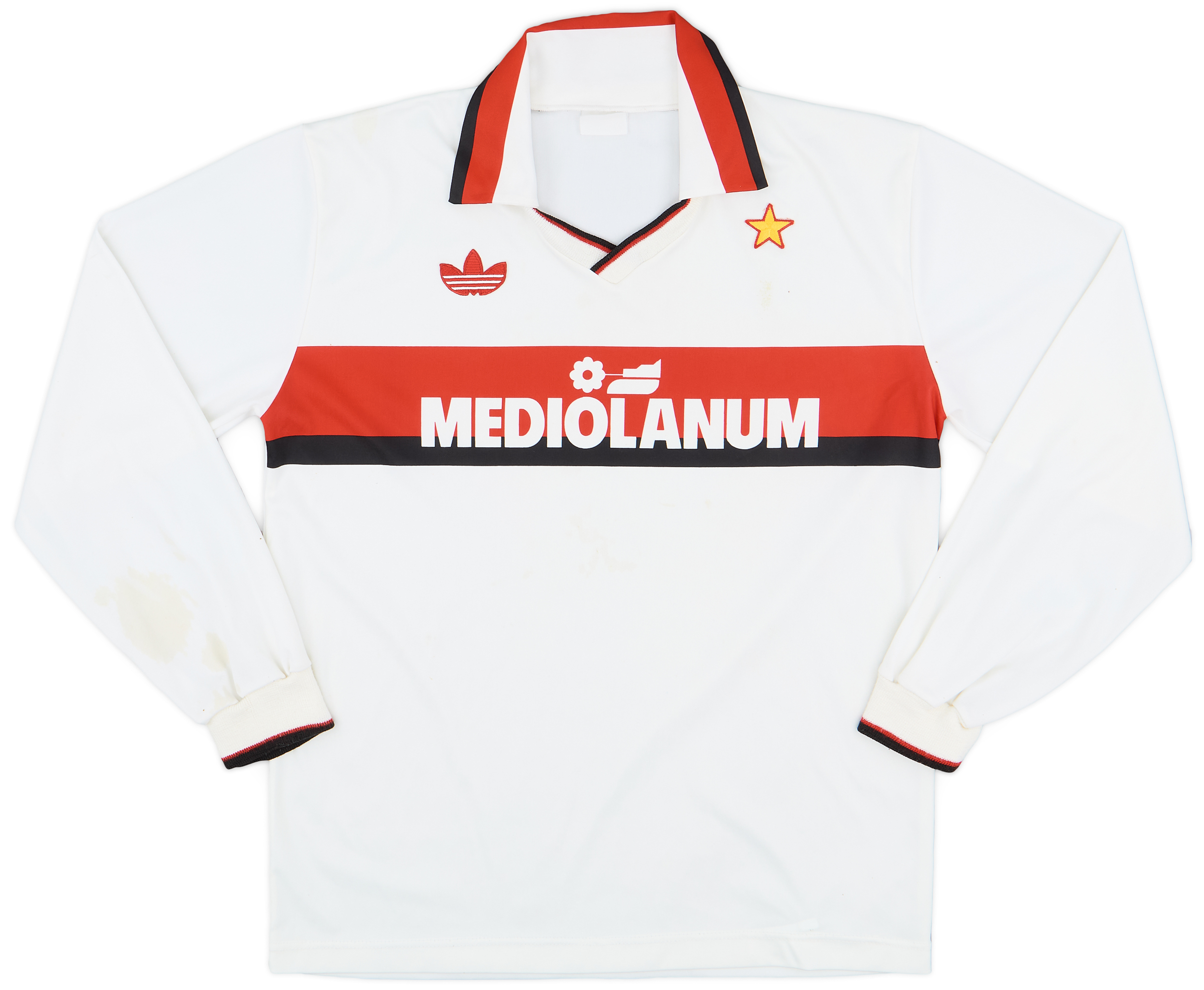 1990-91 AC Milan Away L/S Shirt - 6/10 - (M) 1990-91 AC Milan Away L/S Shirt - 6/10 - (M)