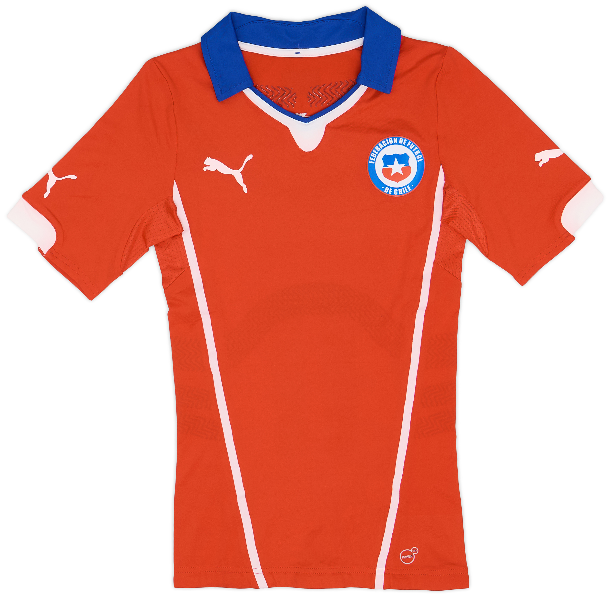 2014-15 Chile Player Issue Home Shirt - 8/10 - (S)