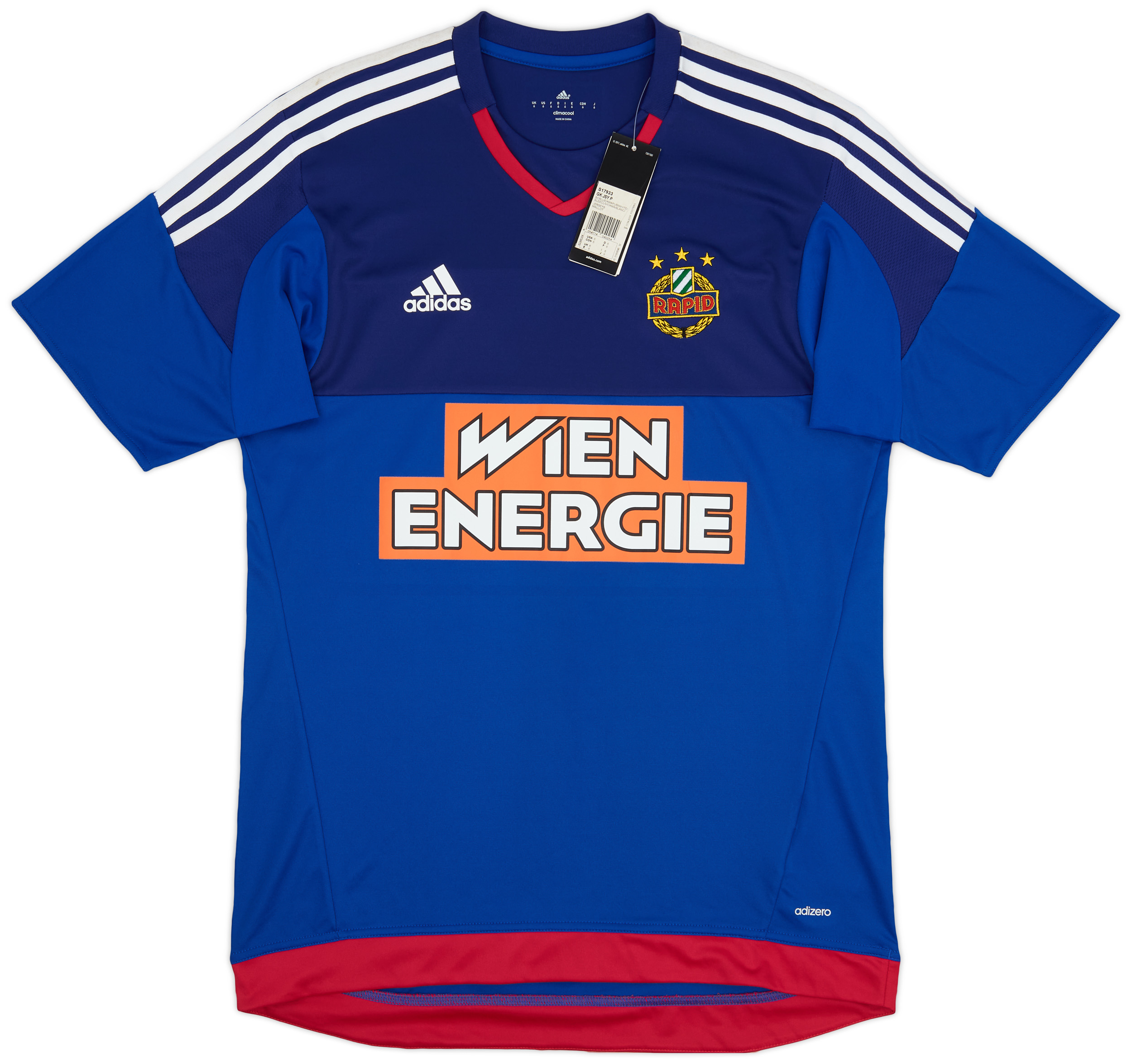 2015-16 Rapid Vienna Player Issue GK S/S Shirt (M)