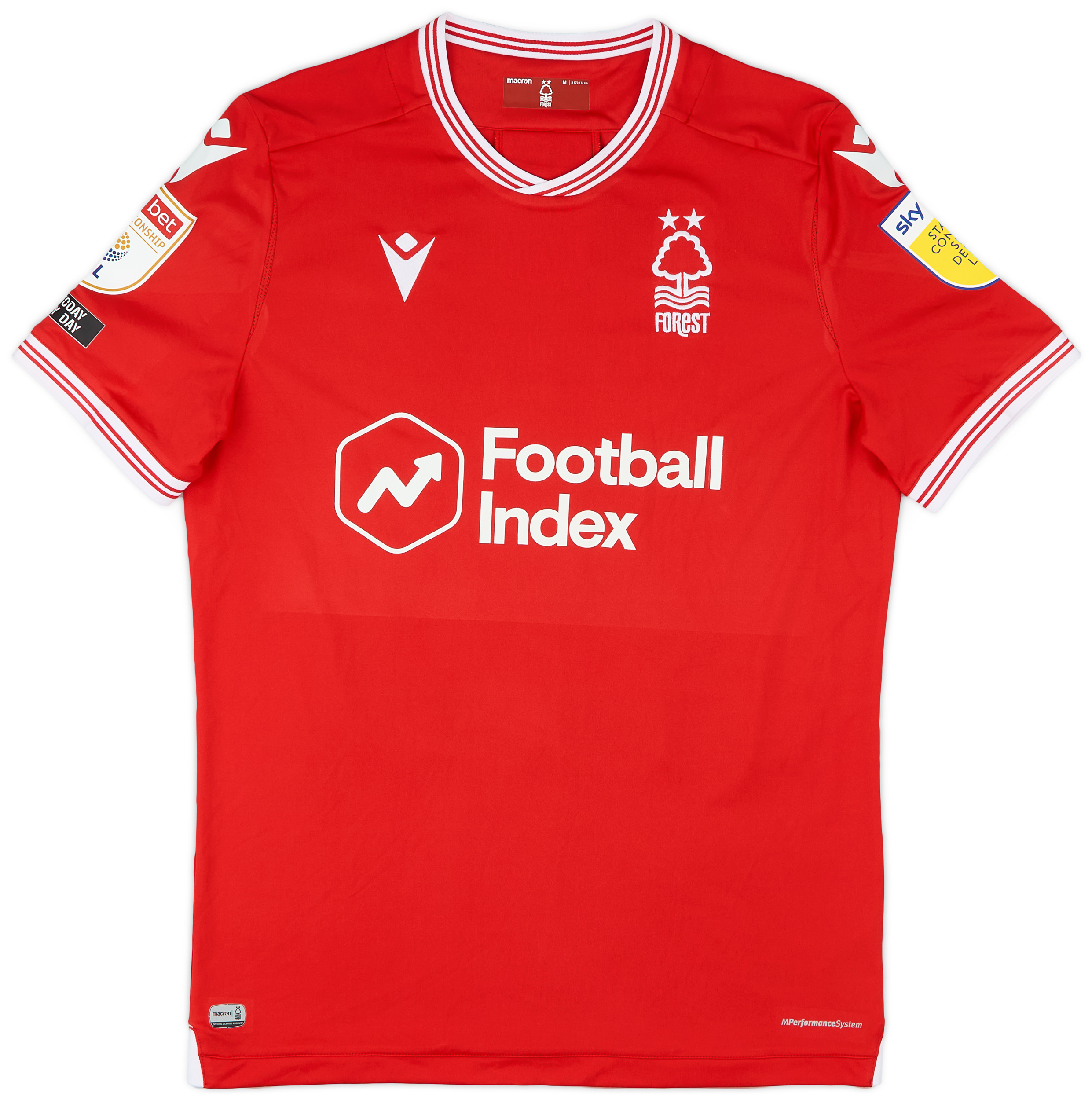 2020-21 Nottingham Forest Match Issue Home Shirt Lolley #23 2020-21 Nottingham Forest Match Issue Home Shirt Lolley #23