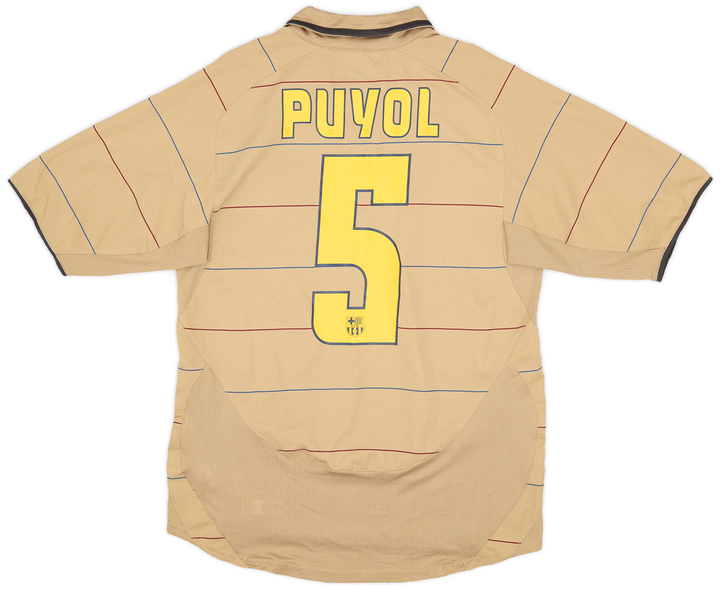2010-11 Barcelona FC Home Womans S/S No.5 PUYOL 2011 UEFA