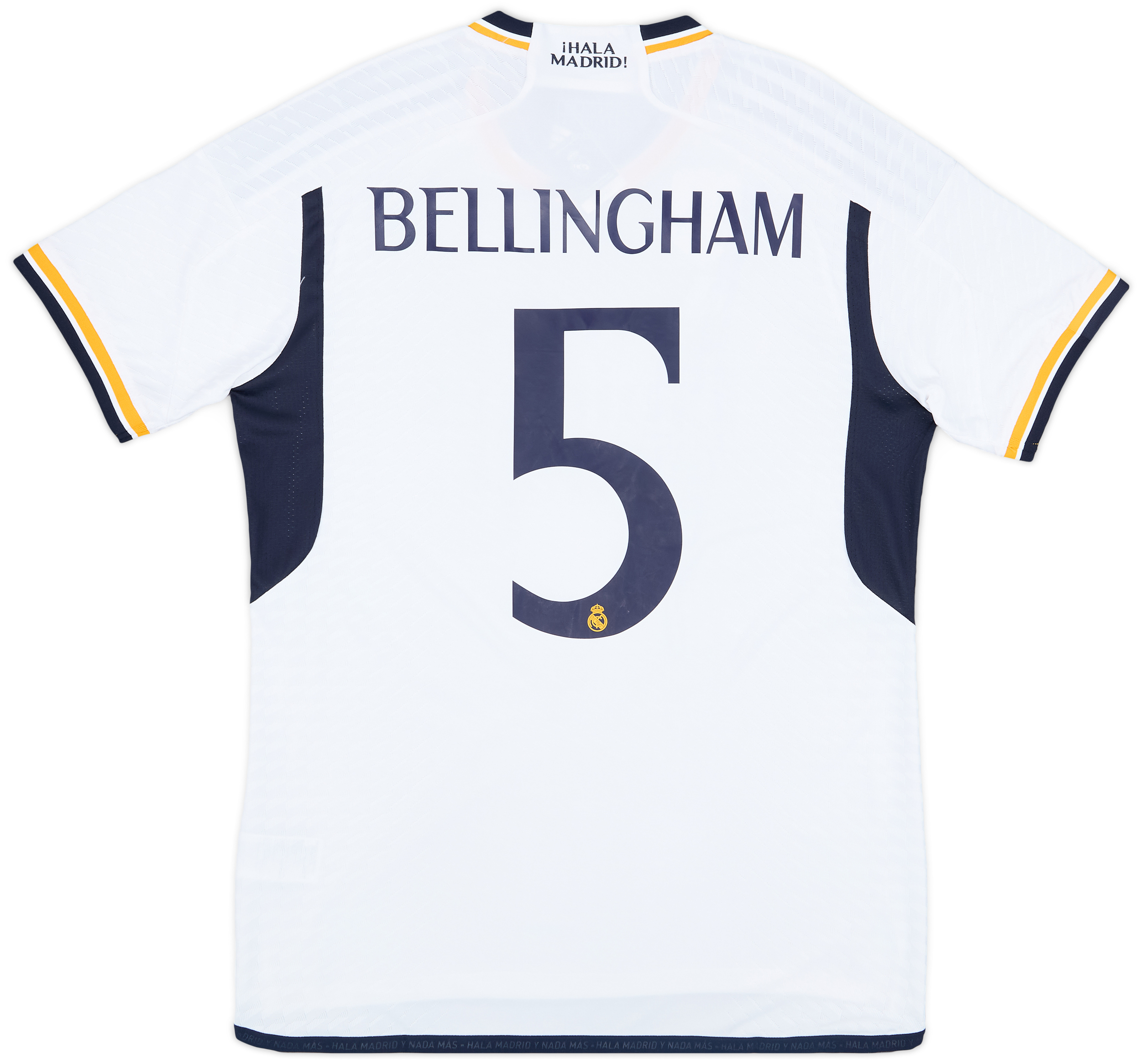 2023-24 Real Madrid Authentic Home Shirt Bellingham #5