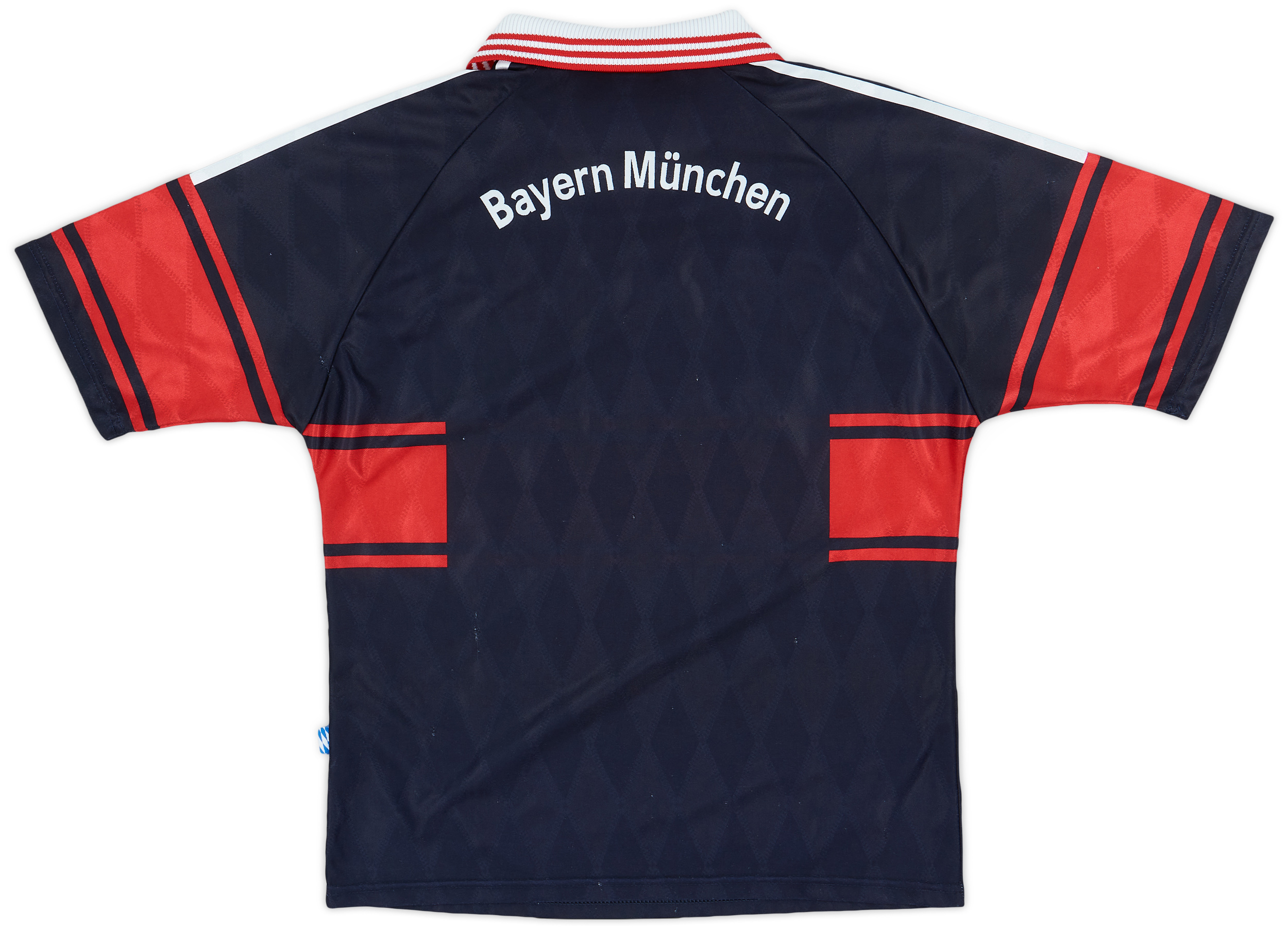 adidas FC Bayern Munich Opel Jersey 97 99 Made in UK Black
