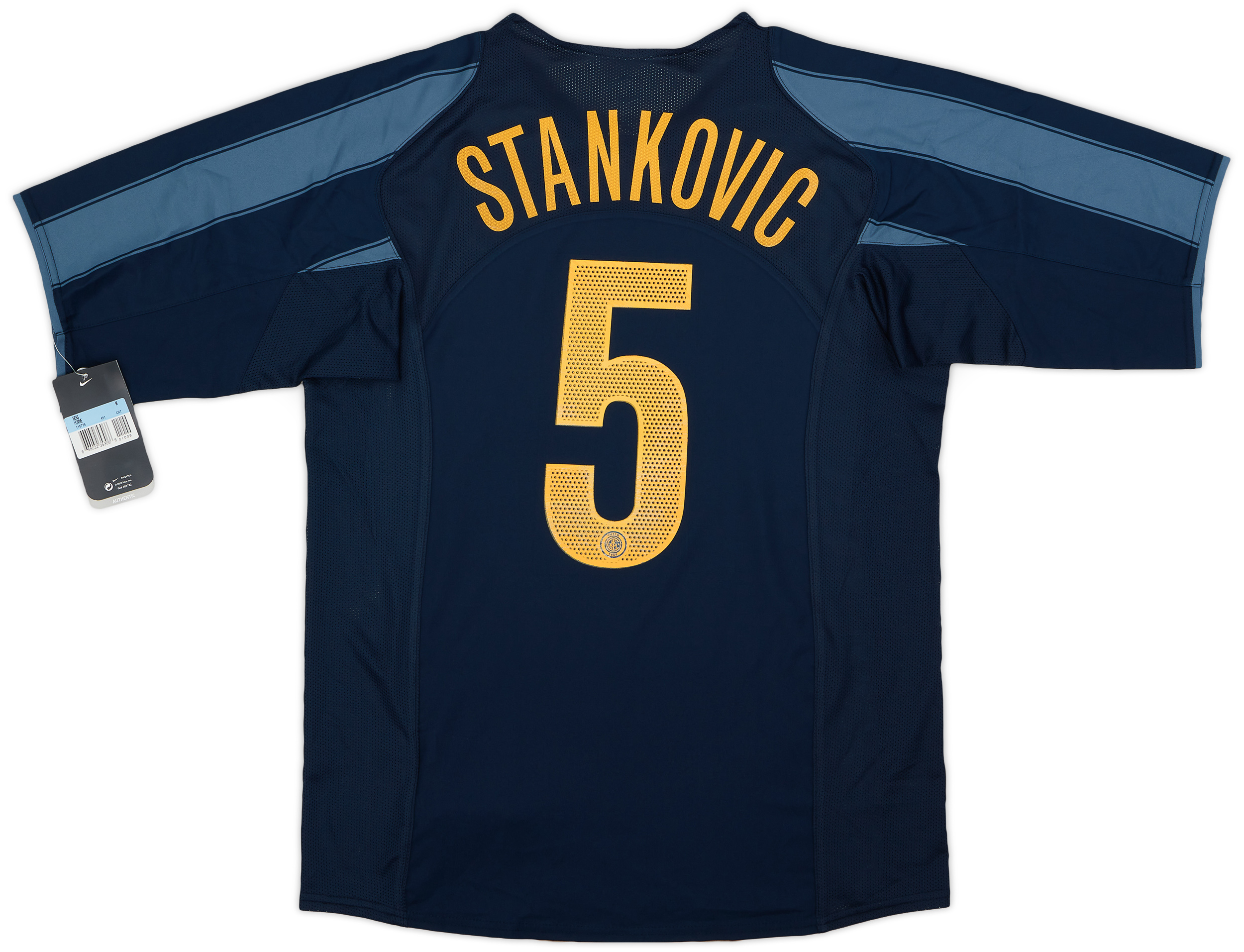 INTER 100周年 #5 STANKOVIC 2012/13 Inter Milan Home Jersey #5 DEJAN STANKOVIC Small