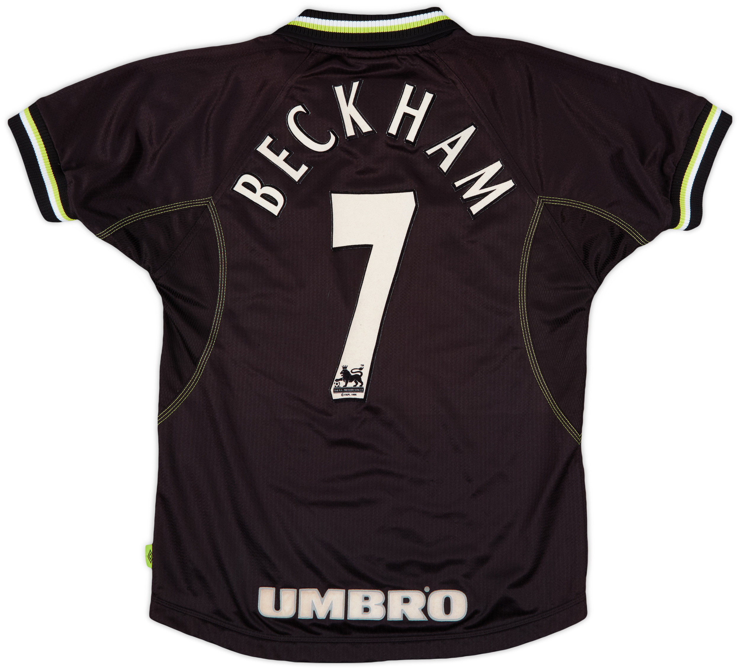 Maillot Manchester United 1998-99 - Saison Du Triplé - David Beckham #7 - Neuf