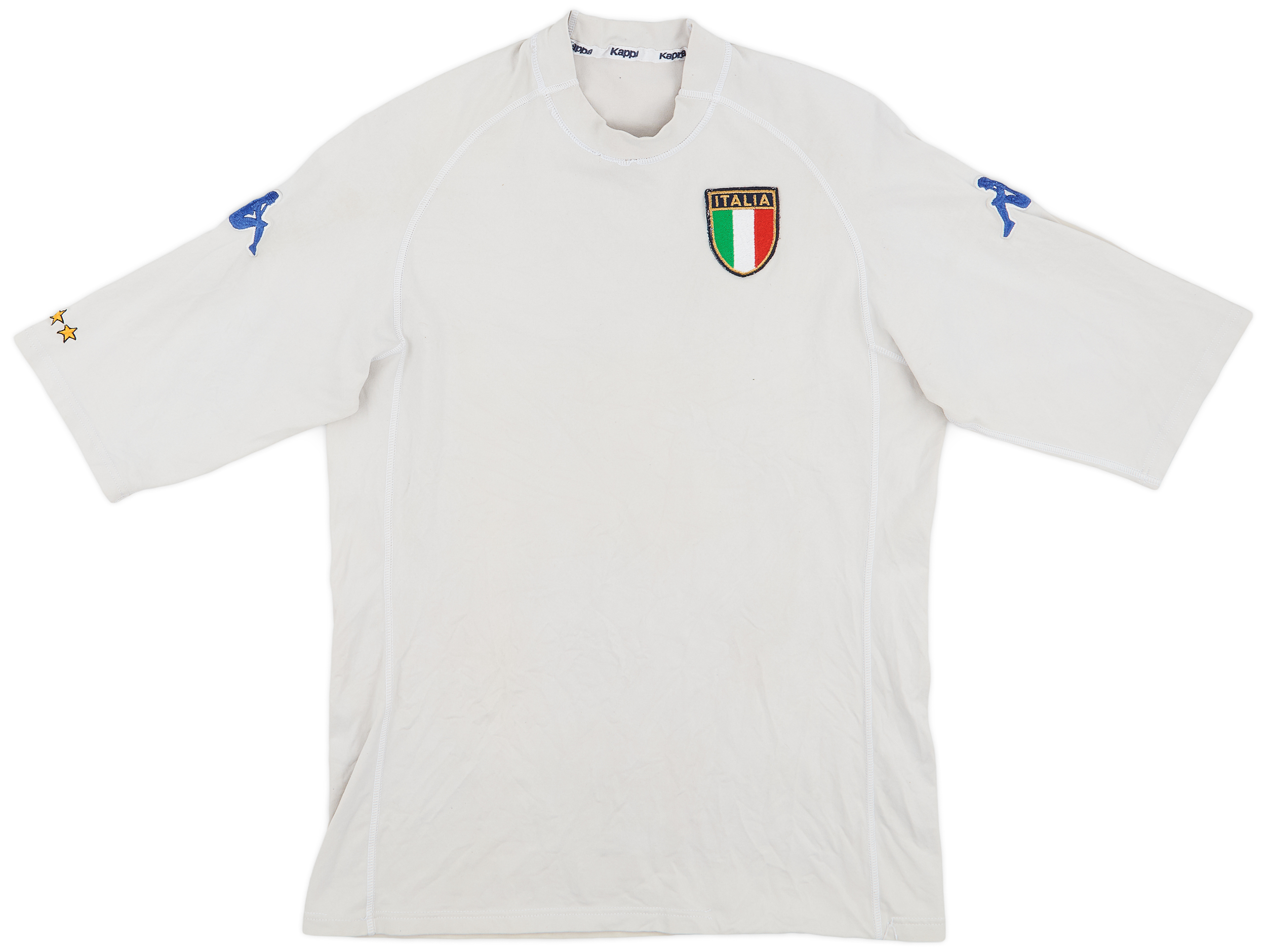 Maglia Italia 2002 &ndash; Flock Away Jersey &ndash; Azzurro &ndash; 53gradSport